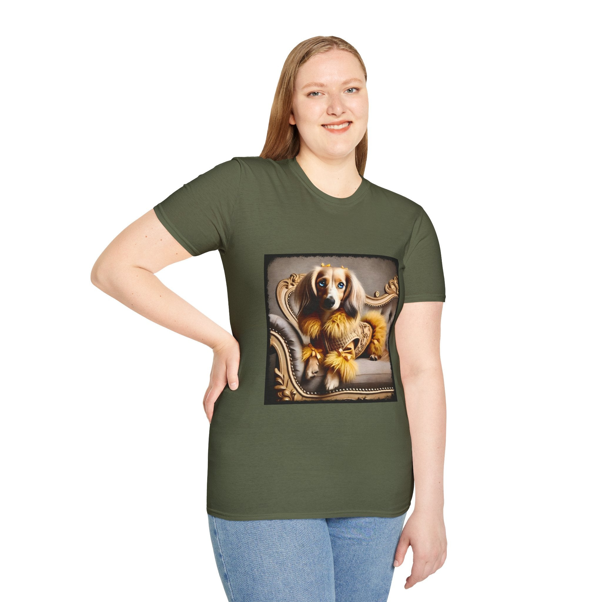Dachshund Golden Doll | Unisex Dog T-Shirt