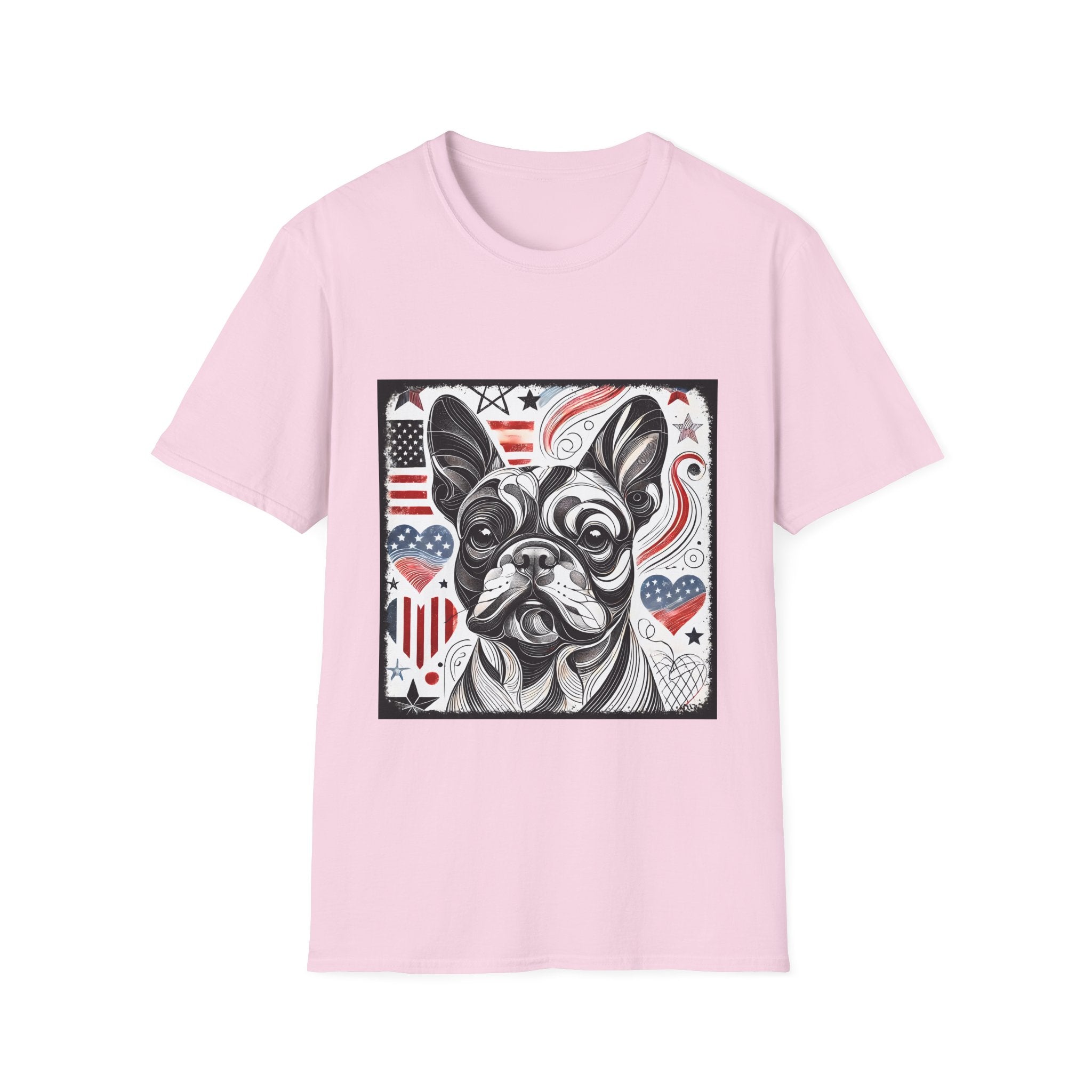 French Bulldog Americana Dream | Unisex Dog T-Shirt