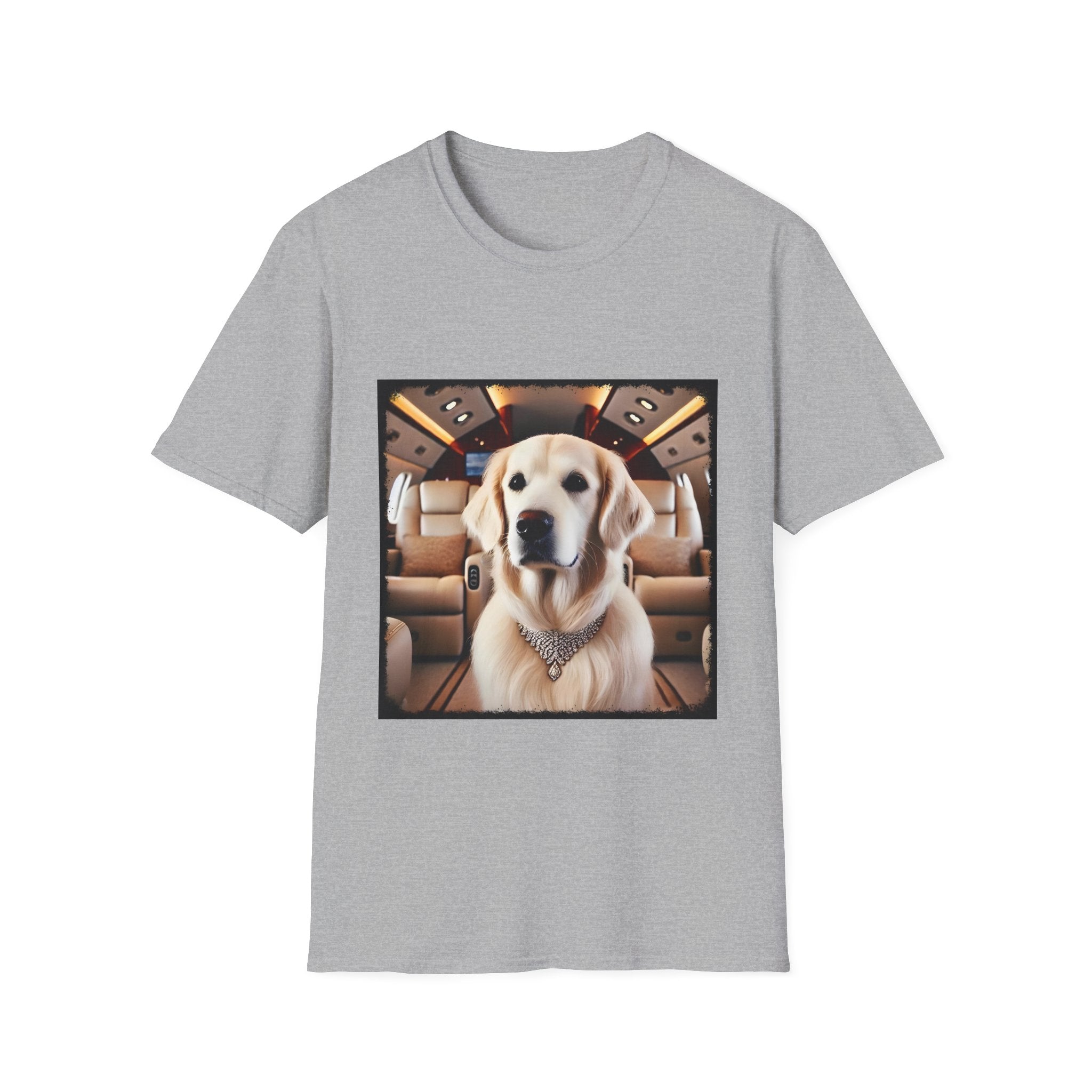 Golden Retriever Jet Setter | Unisex Dog T-Shirt