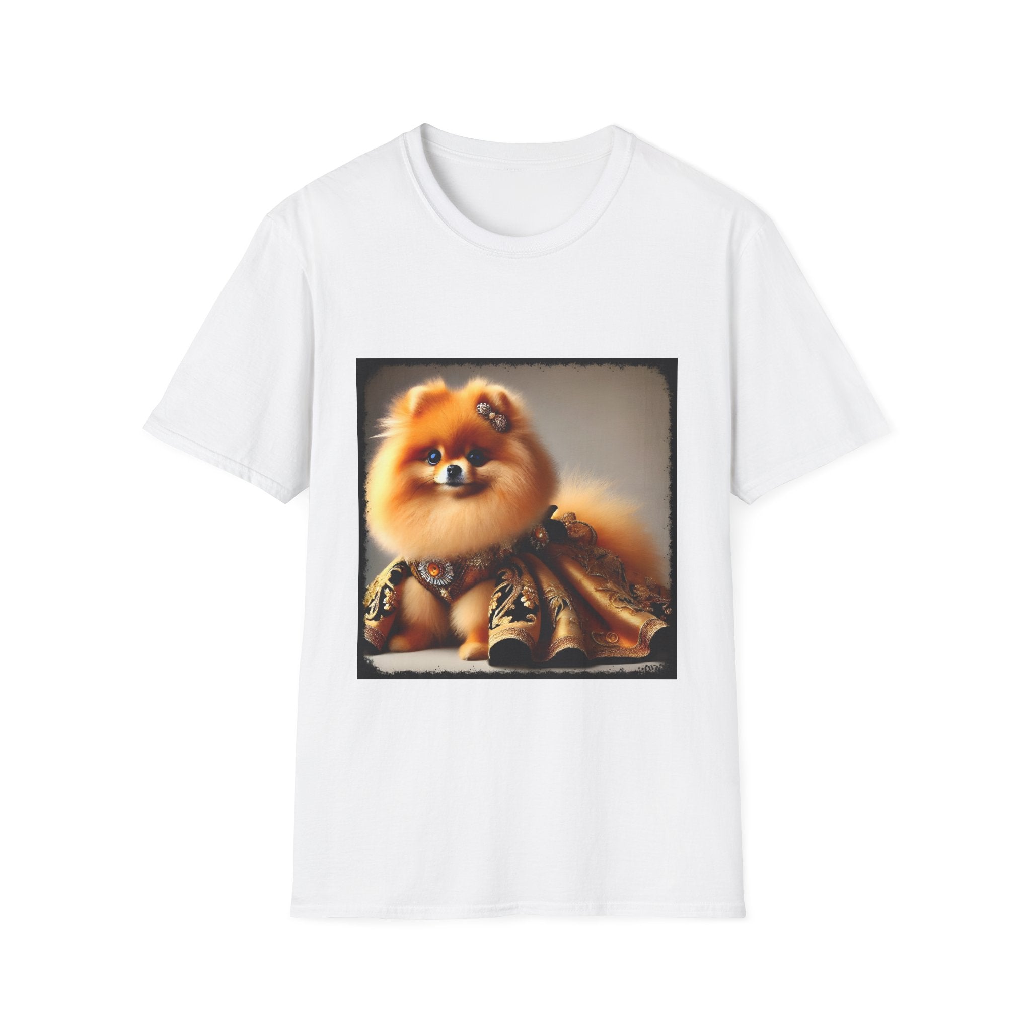 Pomeranian Golden Gal | Unisex Dog T-Shirt