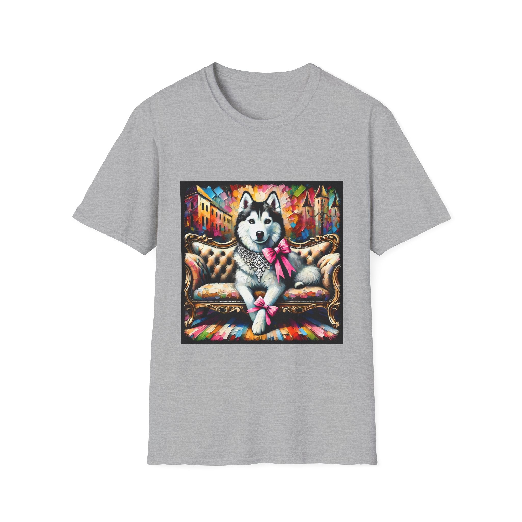 Siberian Husky Diamond Princess Classic | Unisex Dog T-Shirt