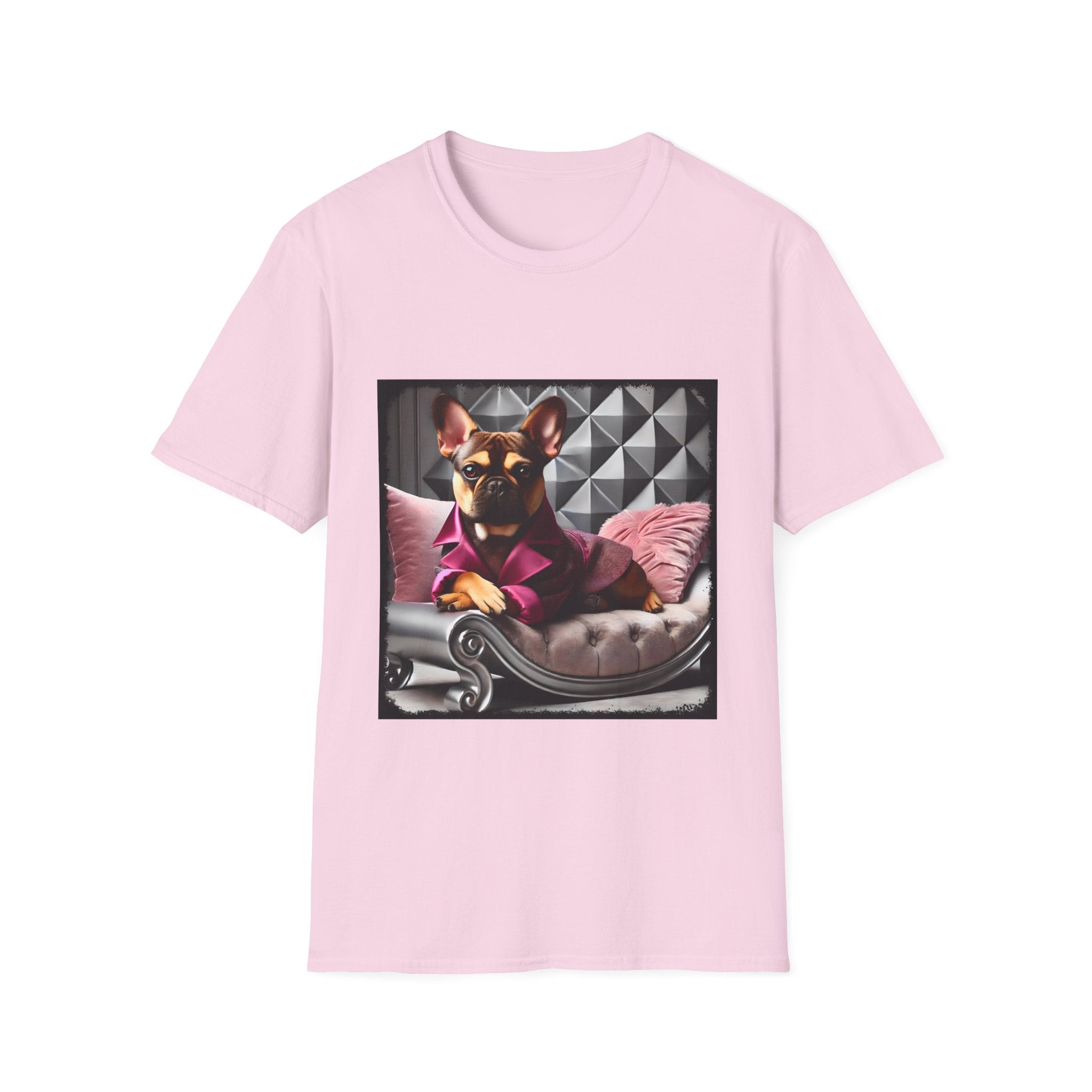 French Bulldog Vogue Vibes | Unisex Dog T-Shirt