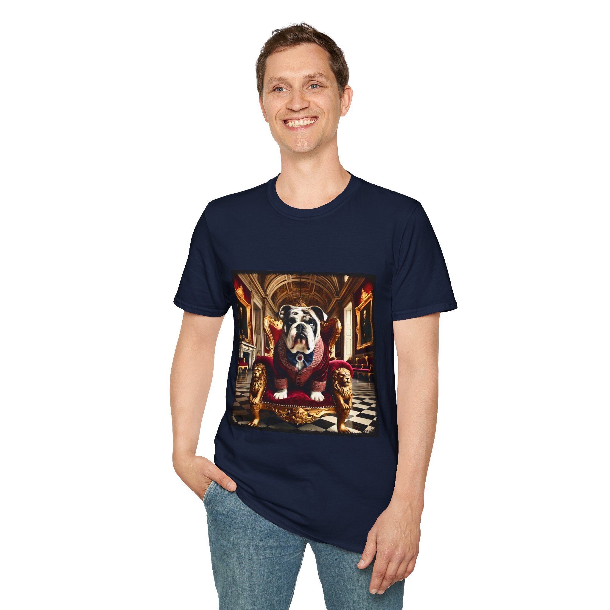 Bulldog Crimson King | Unisex Dog T-Shirt