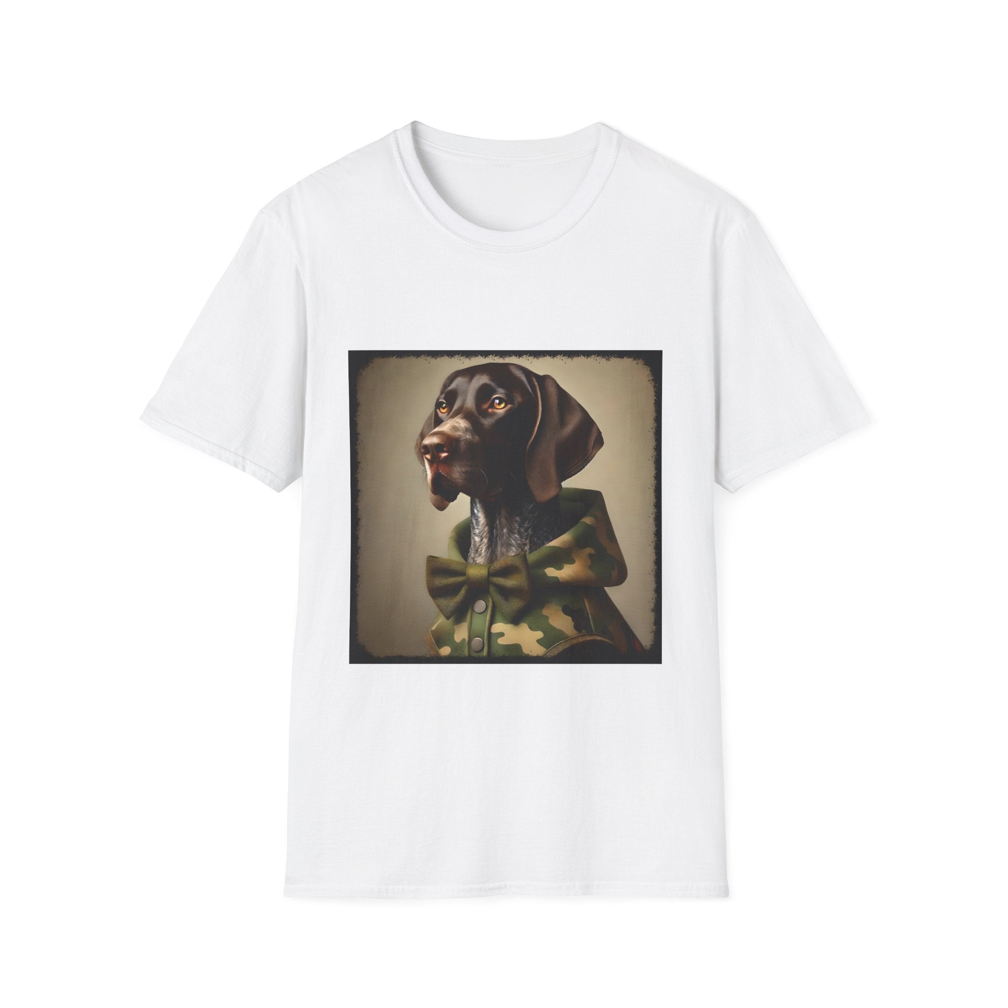 German Shorthaired Pointer Camo Cutie II | Unisex Dog T-Shirt
