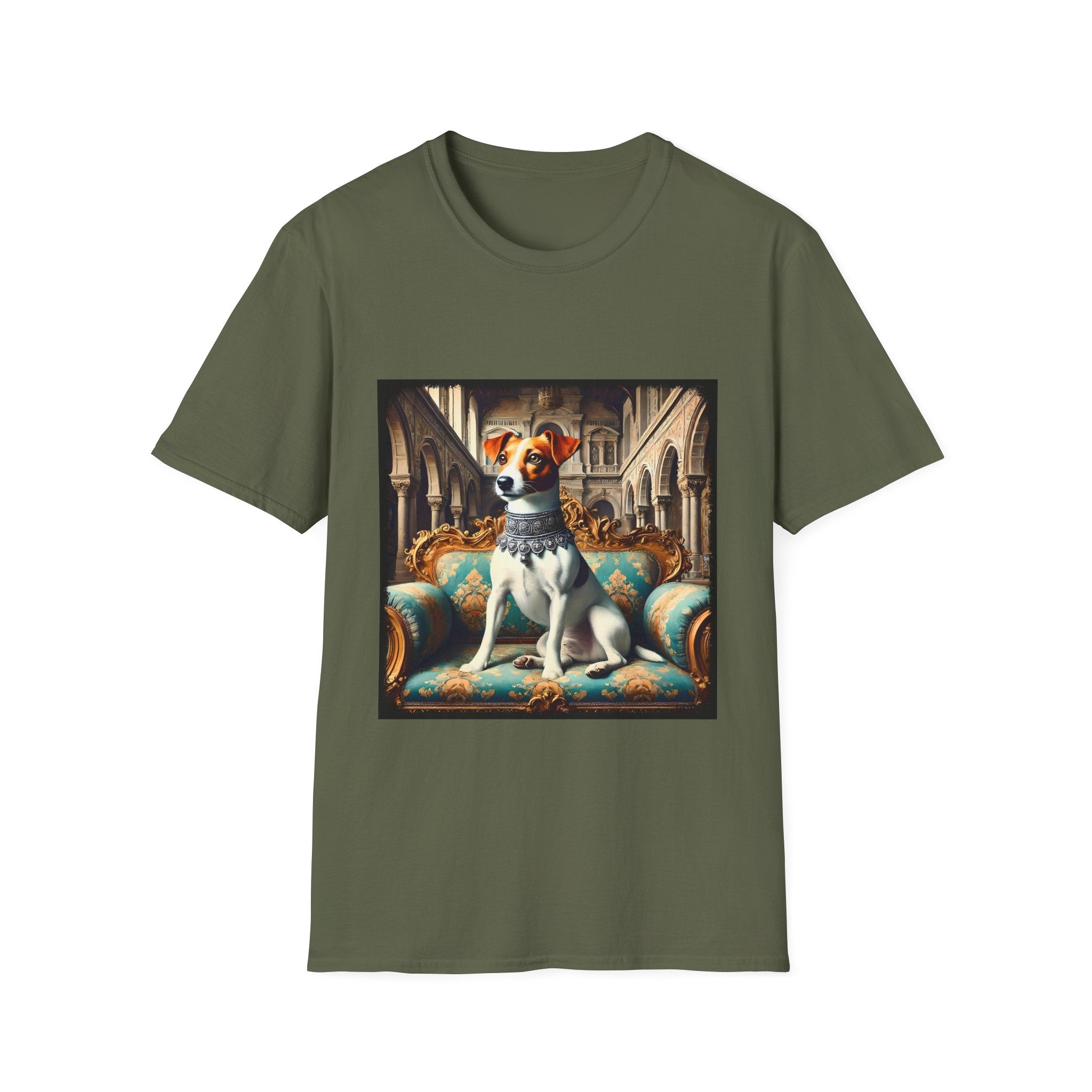 Jack Russell Terrier Poised Prince | Unisex Dog T-Shirt