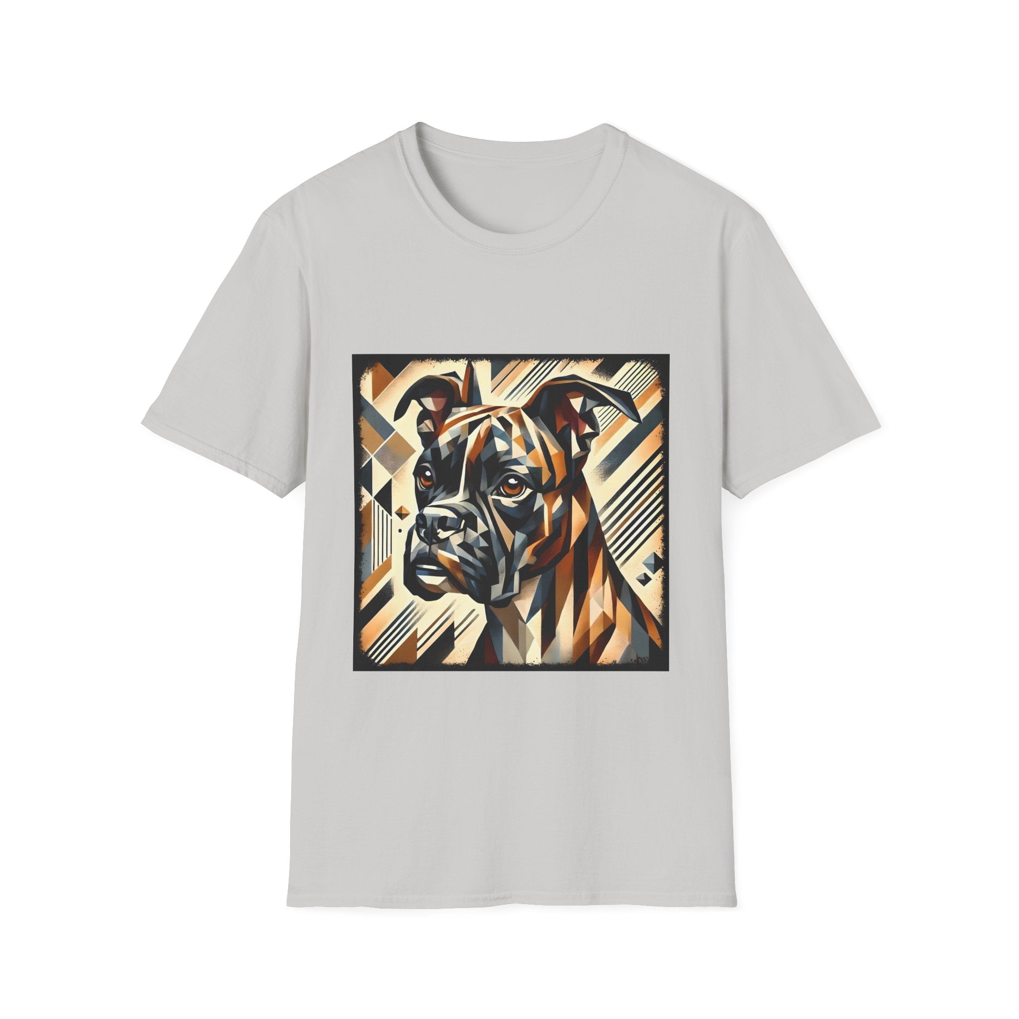 Boxer Modern Geometric | Unisex Dog T-Shirt