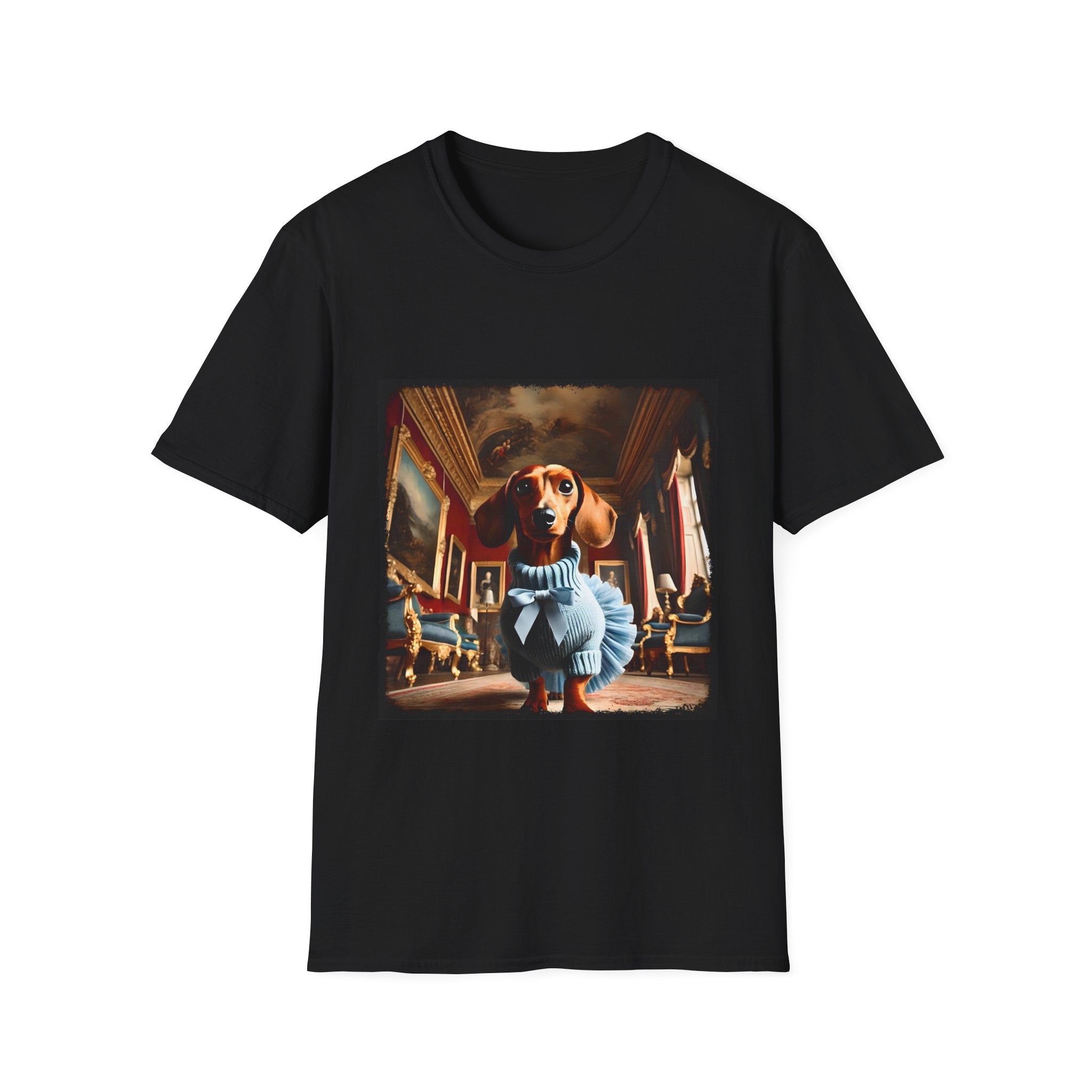 Dachshund Hidden Heiress | Unisex Dog T-Shirt