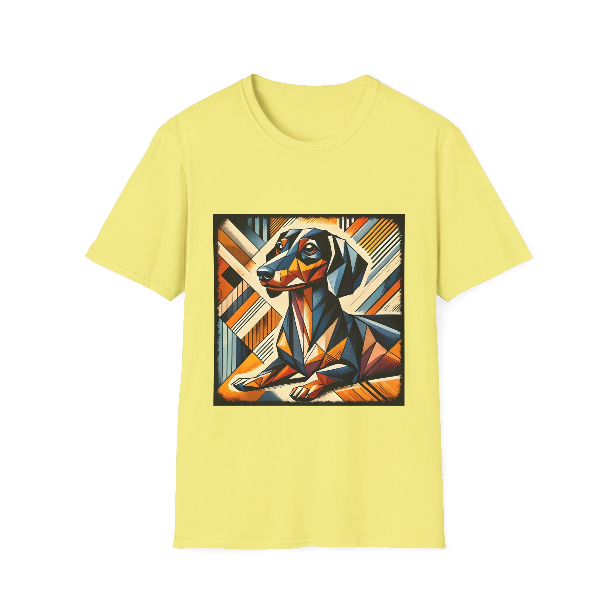 Dachshund Bold Geometric | Unisex Dog T-Shirt