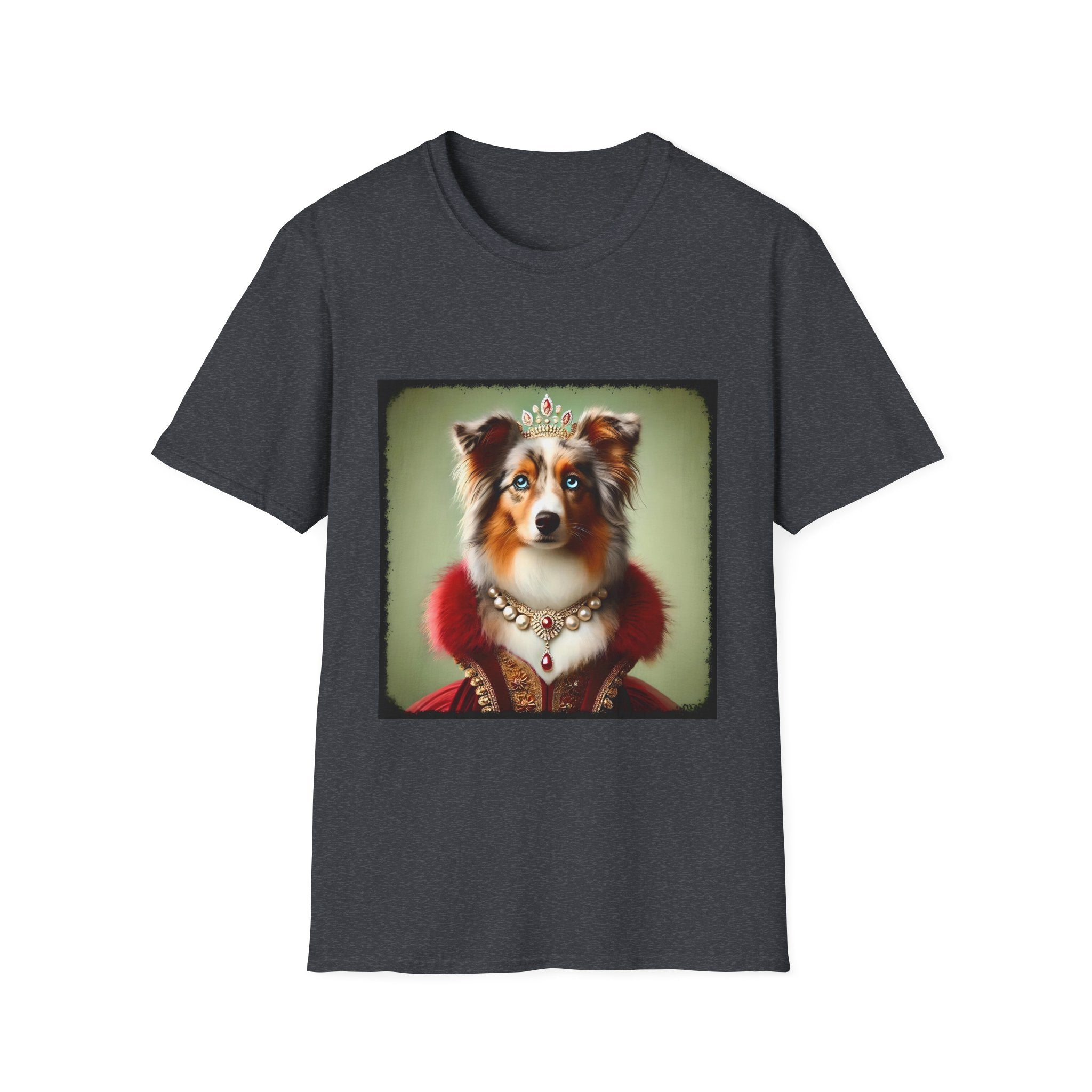 Miniature American Shepherd Red Merle Queen | Unisex Dog T-Shirt