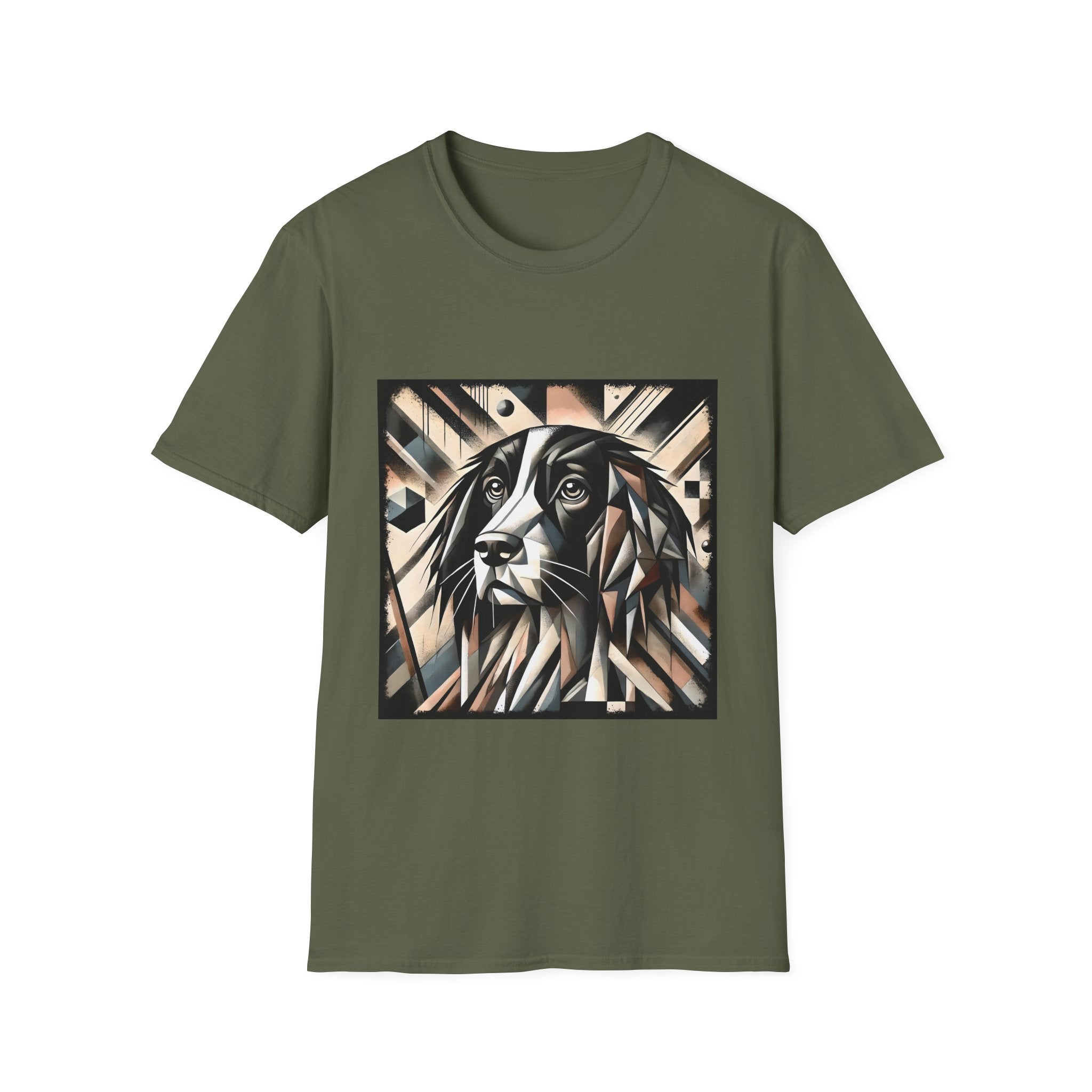English Springer Spaniel Bold Geometric | Unisex Dog T-Shirt