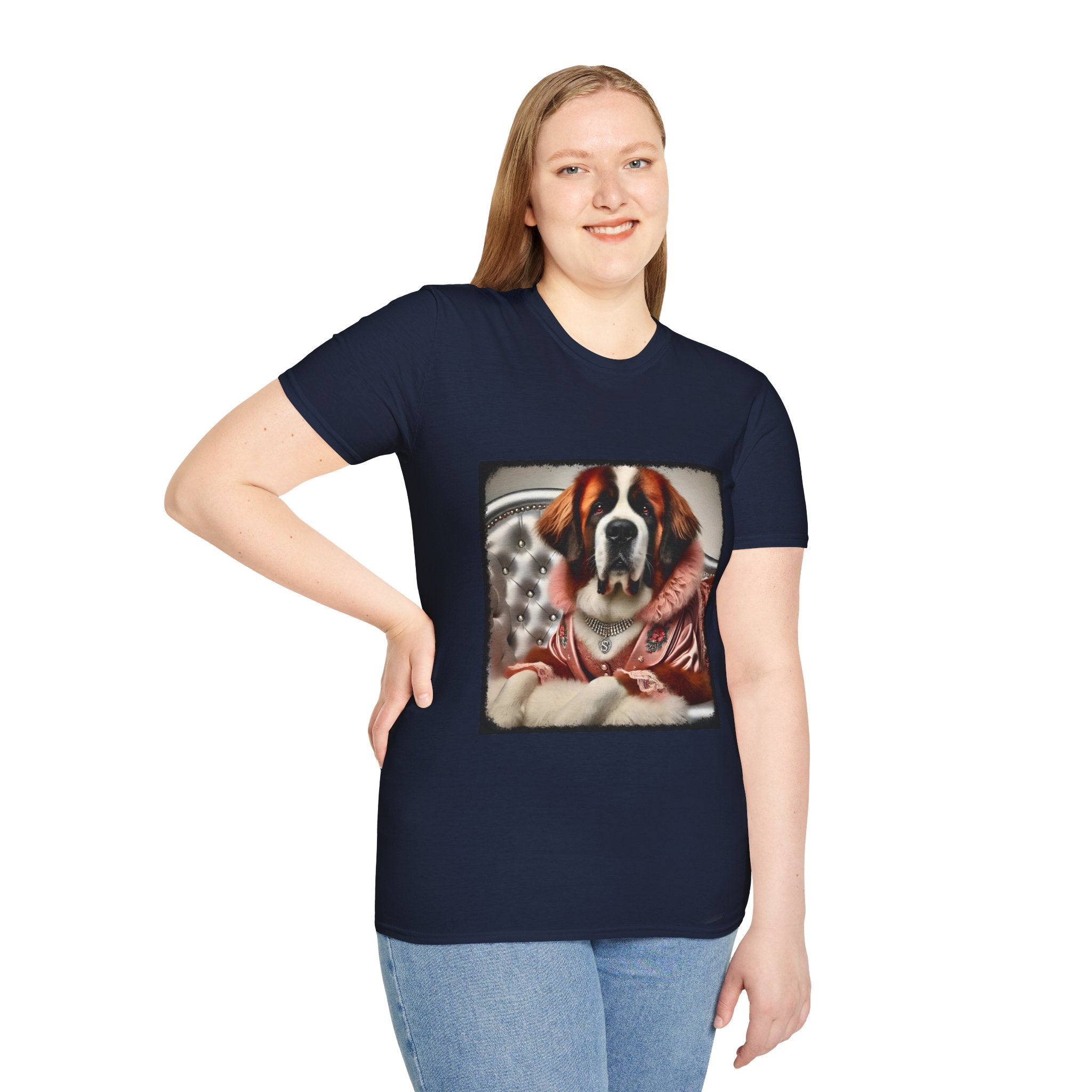 Saint Bernard Sweet Treat | Unisex Dog T-Shirt