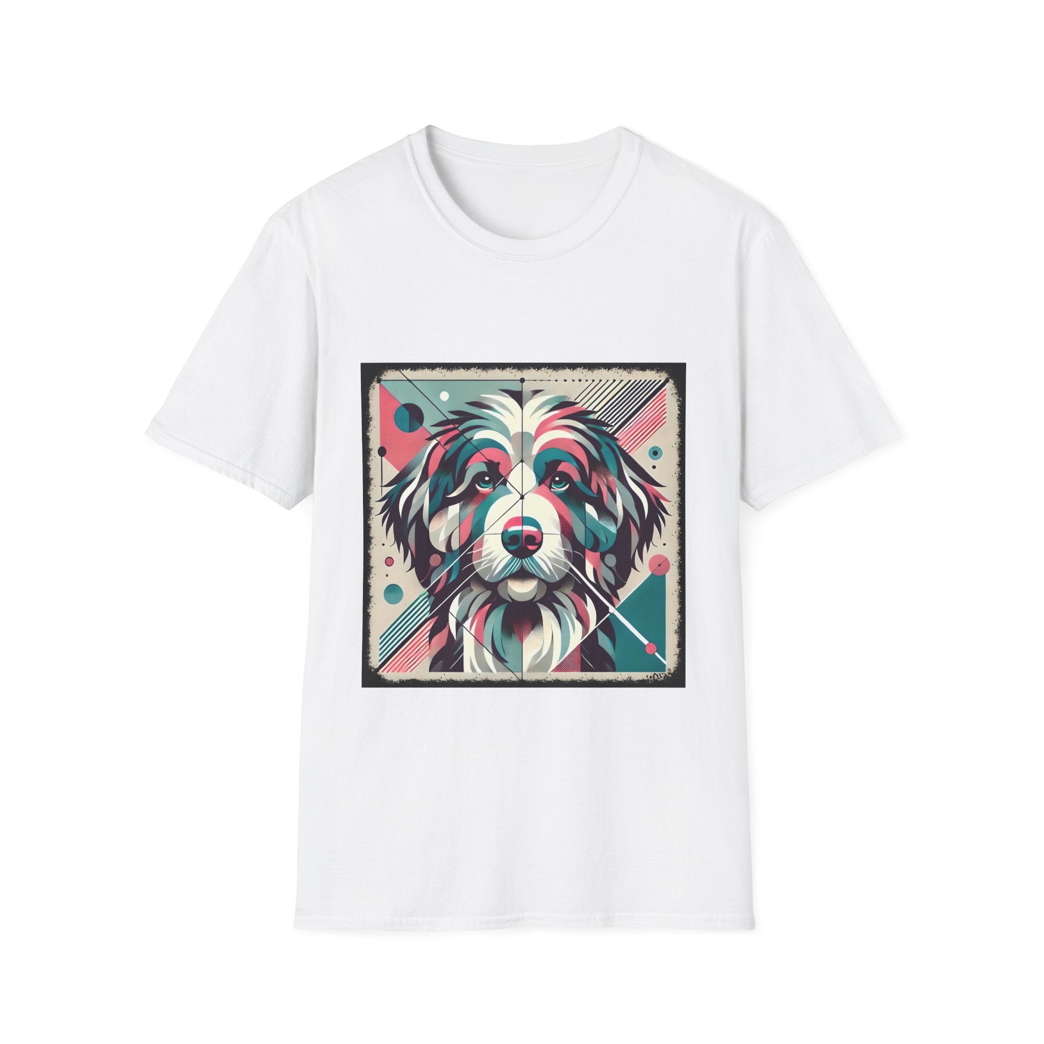 Goldendoodle Bold Geometric | Unisex Dog T-Shirt
