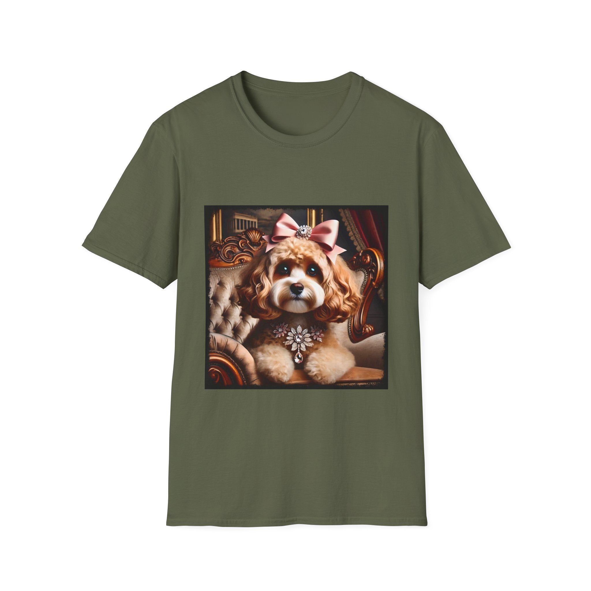 Cavapoo Diamond Diva | Unisex Dog T-Shirt