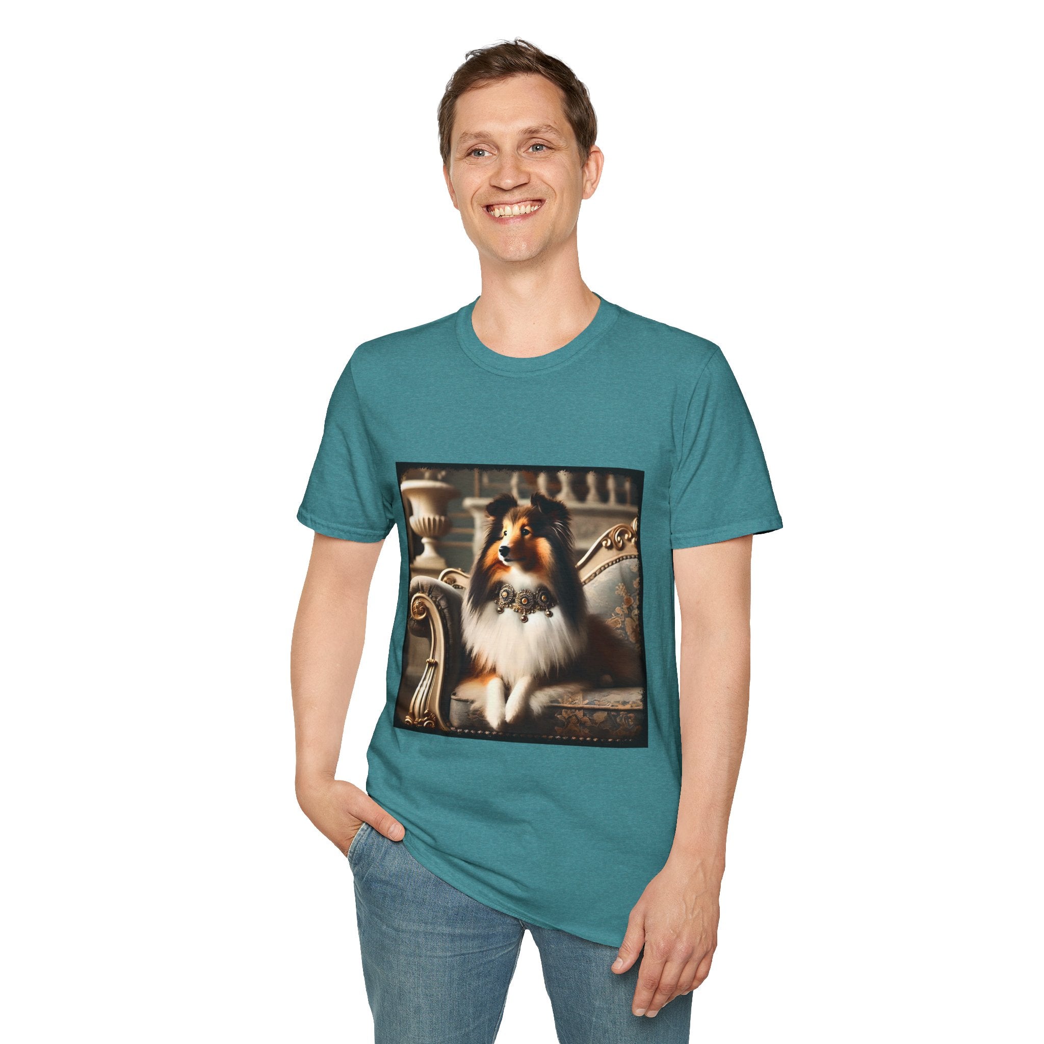 Shetland Sheepdog Luxurious Lady | Unisex Dog T-Shirt
