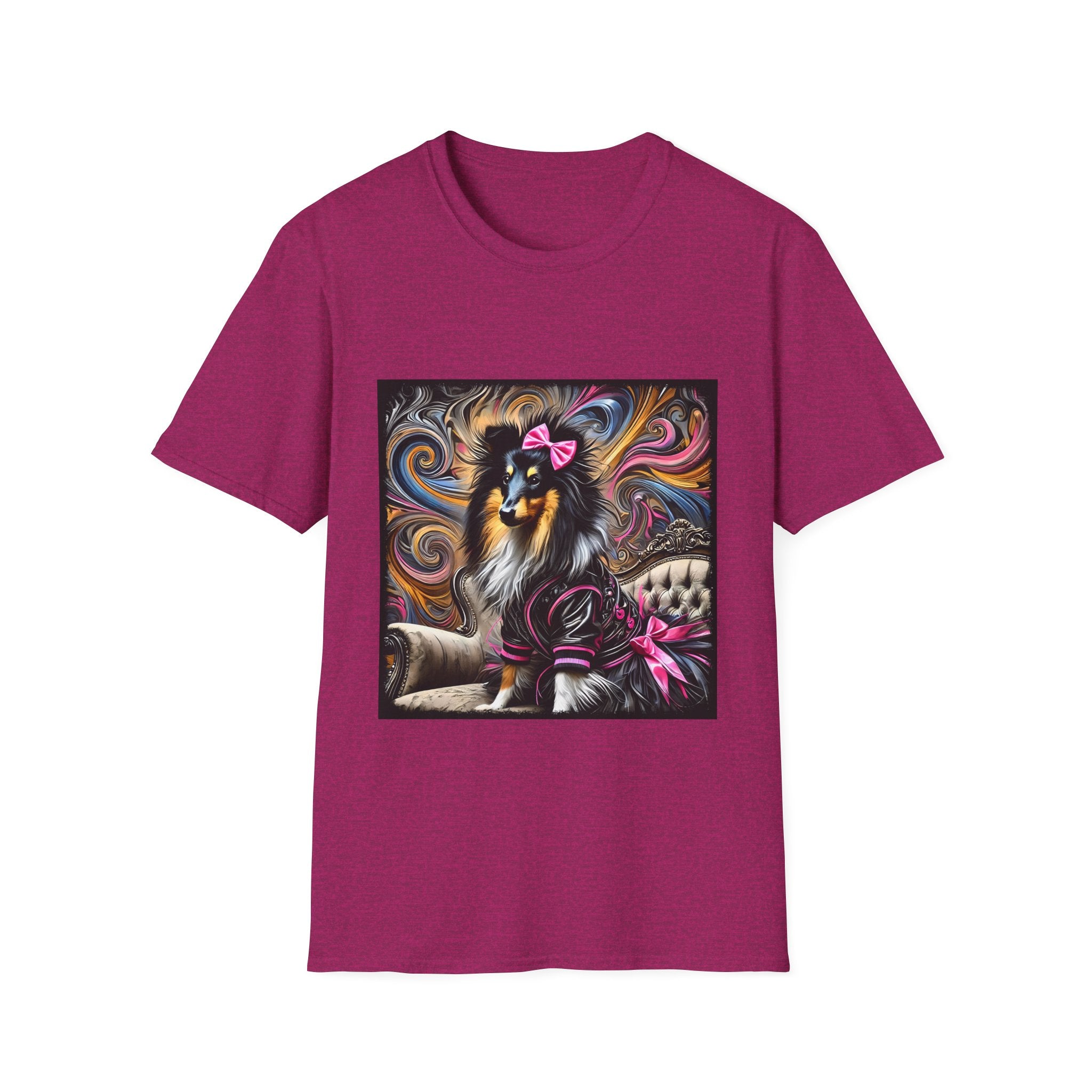 Collie Bold Rocker | Unisex Dog T-Shirt
