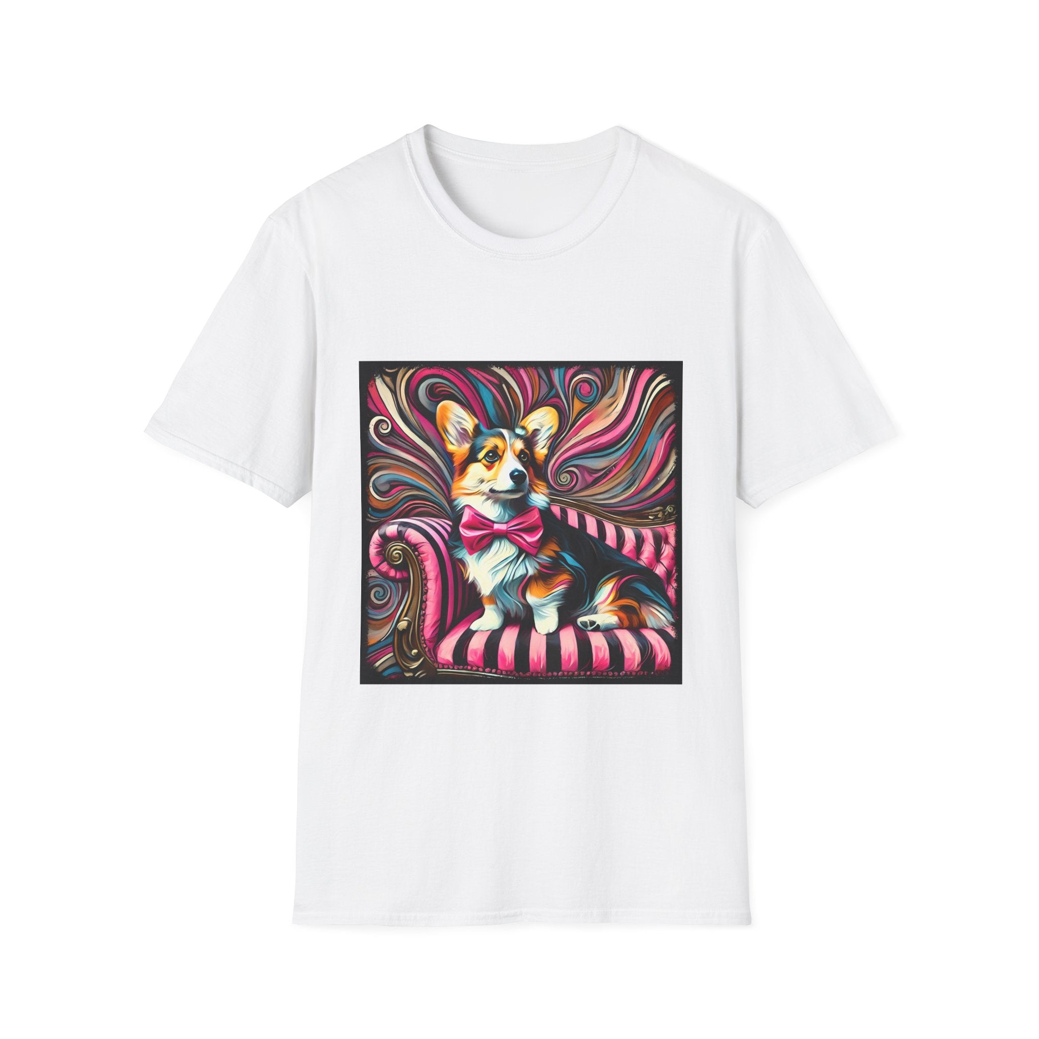 Pembroke Welsh Corgi Bold Rocker | Unisex Dog T-Shirt