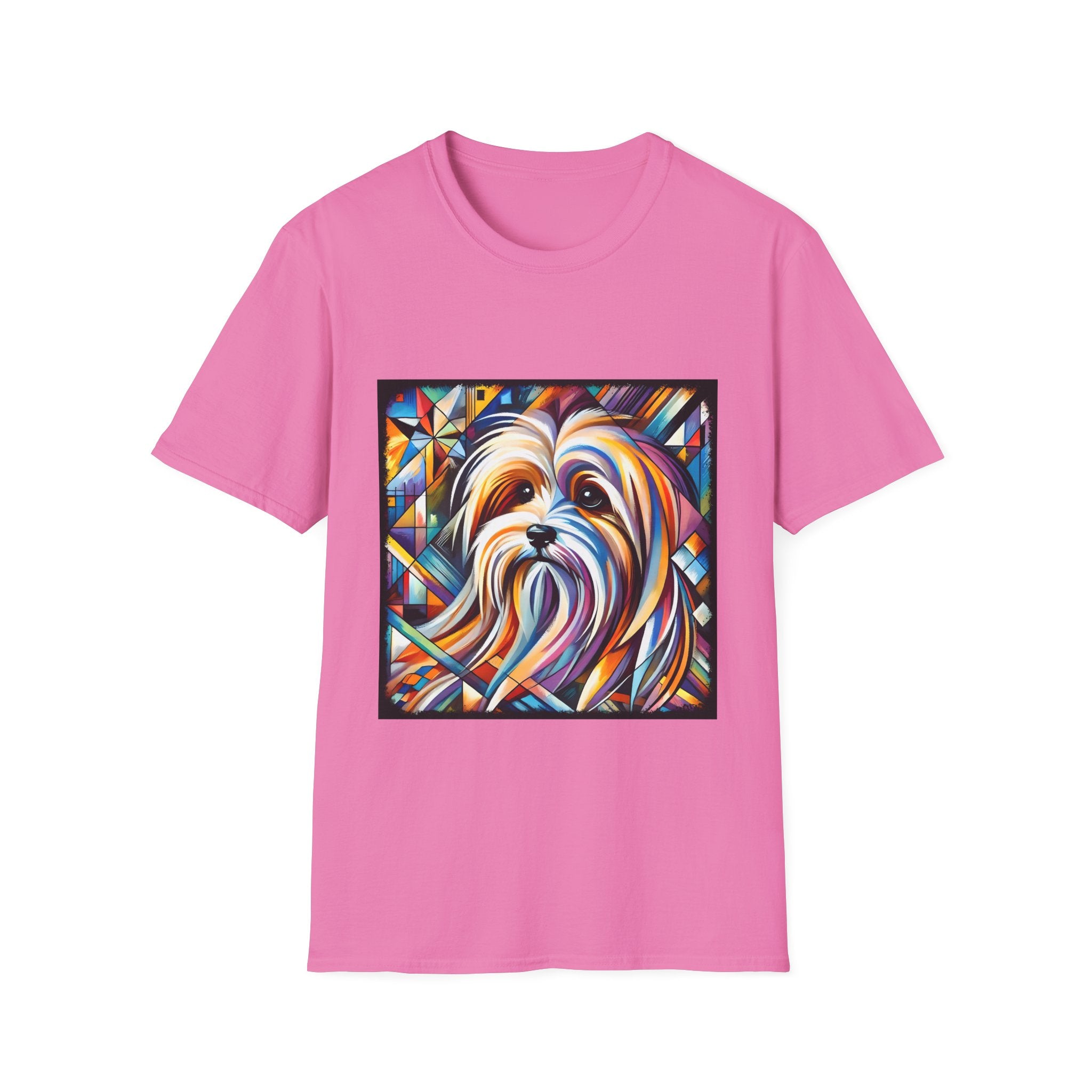Havanese Multicolor Geometric |  Unisex Dog T-Shirt