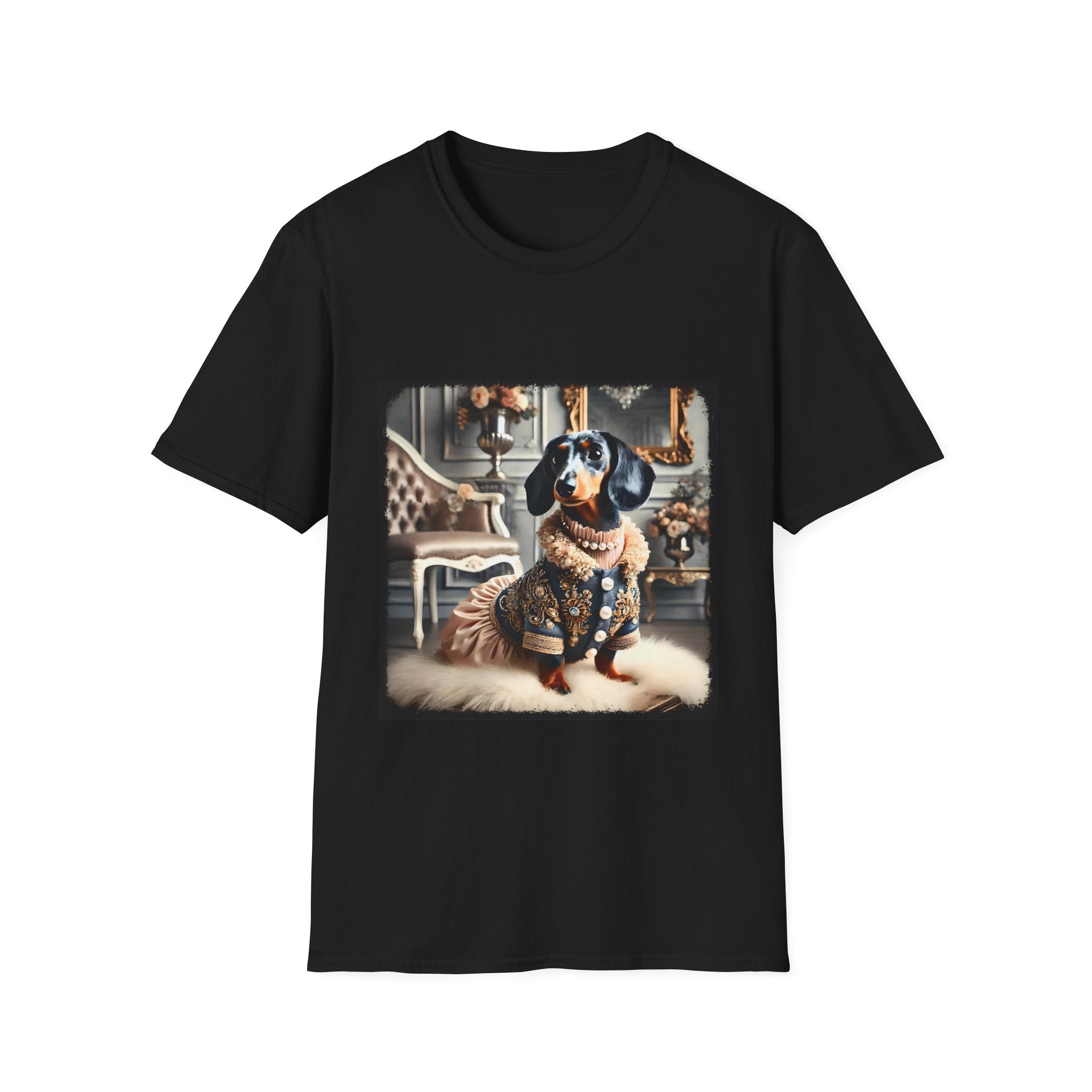 Dachshund Regal Muse | Unisex Dog T-Shirt