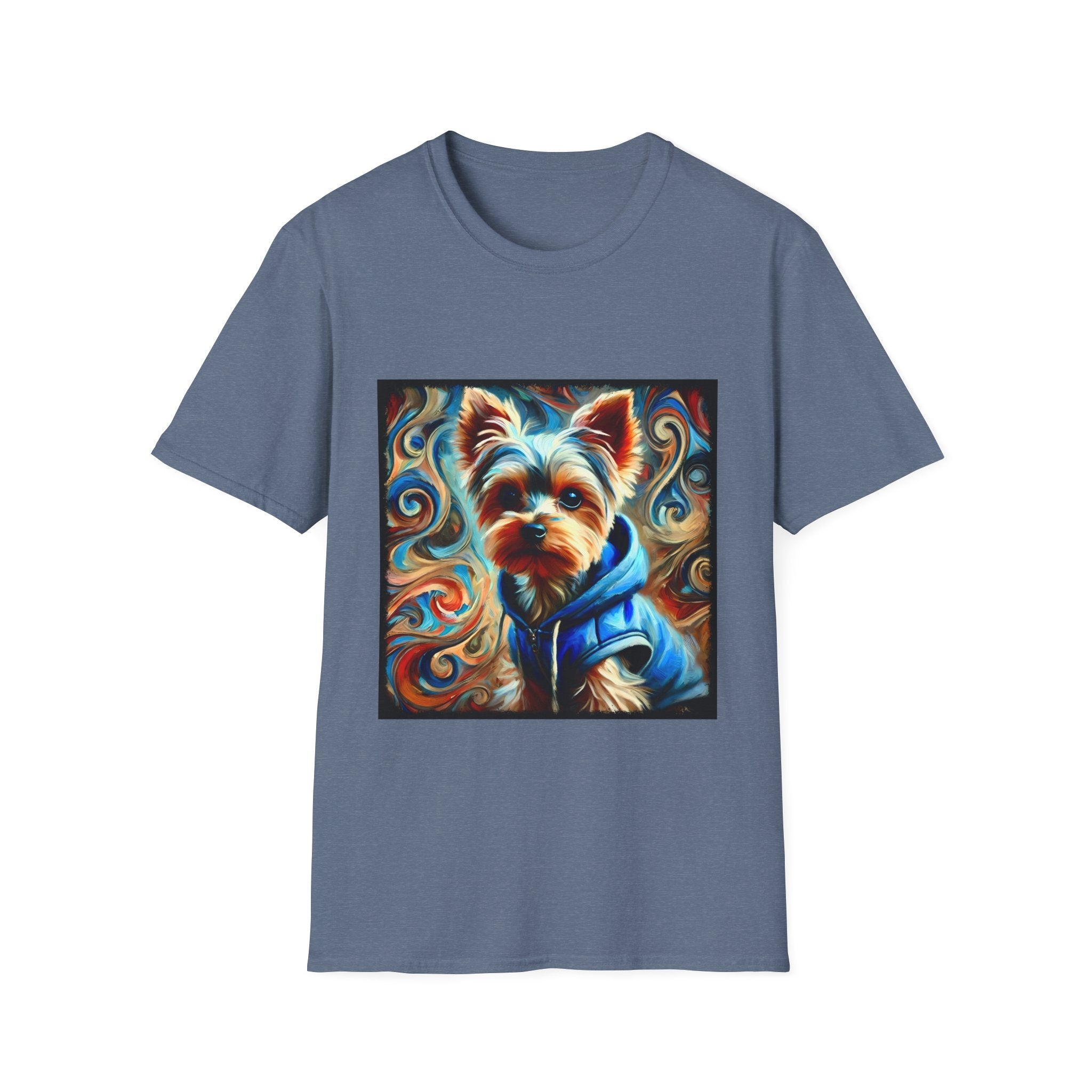 Yorkshire Terrier Metro Swirl | Unisex Dog T-Shirt