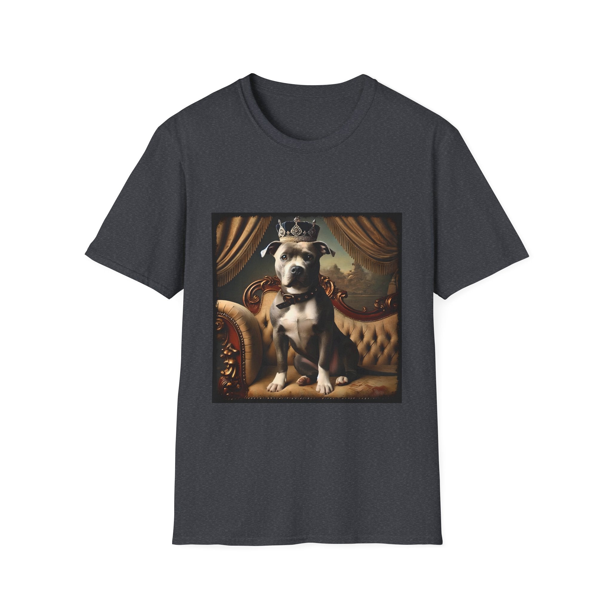 American Pit Bull Terrier Crowned Prince | Unisex Dog T-Shirt