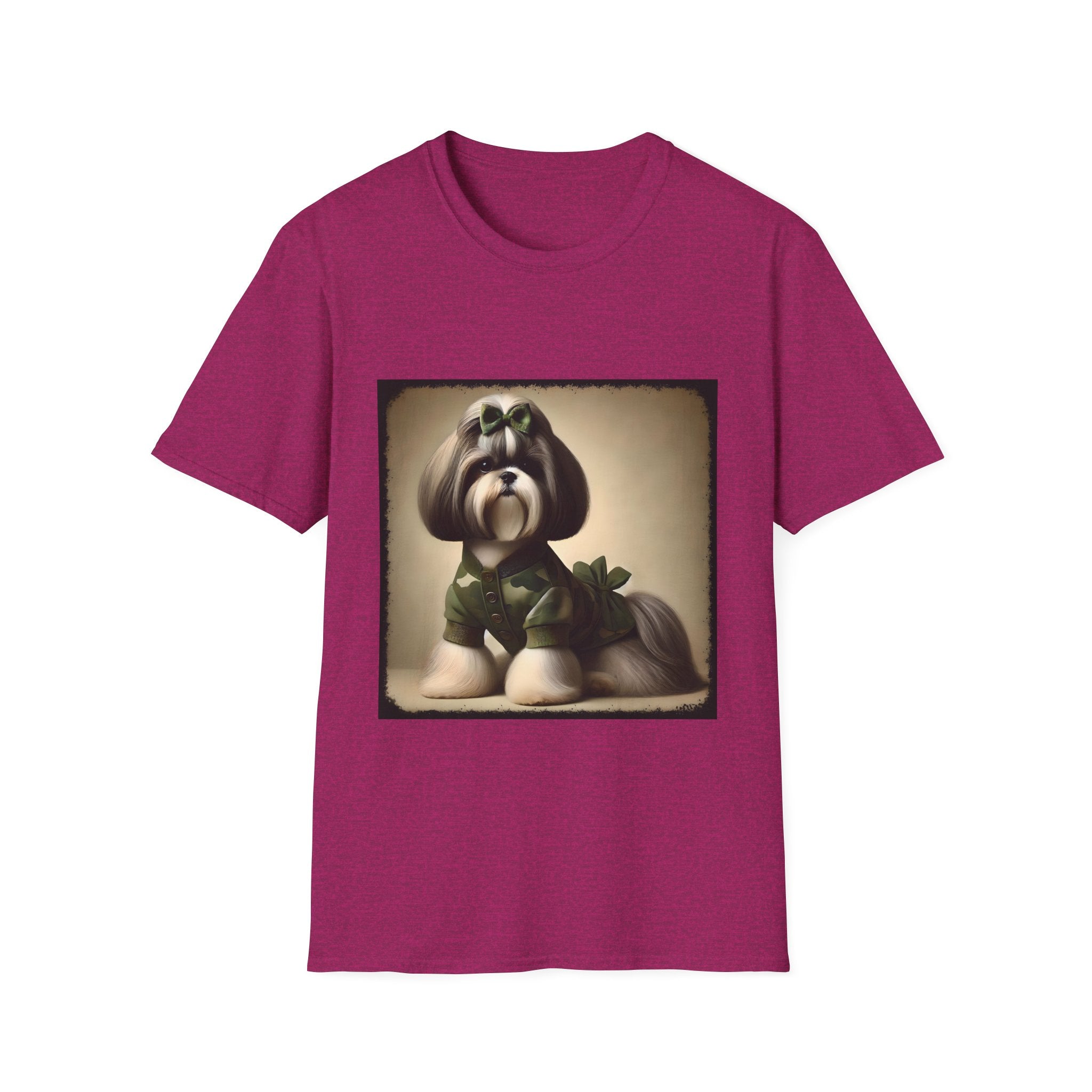 Shih Tzu Camo Cutie II | Unisex Dog T-Shirt