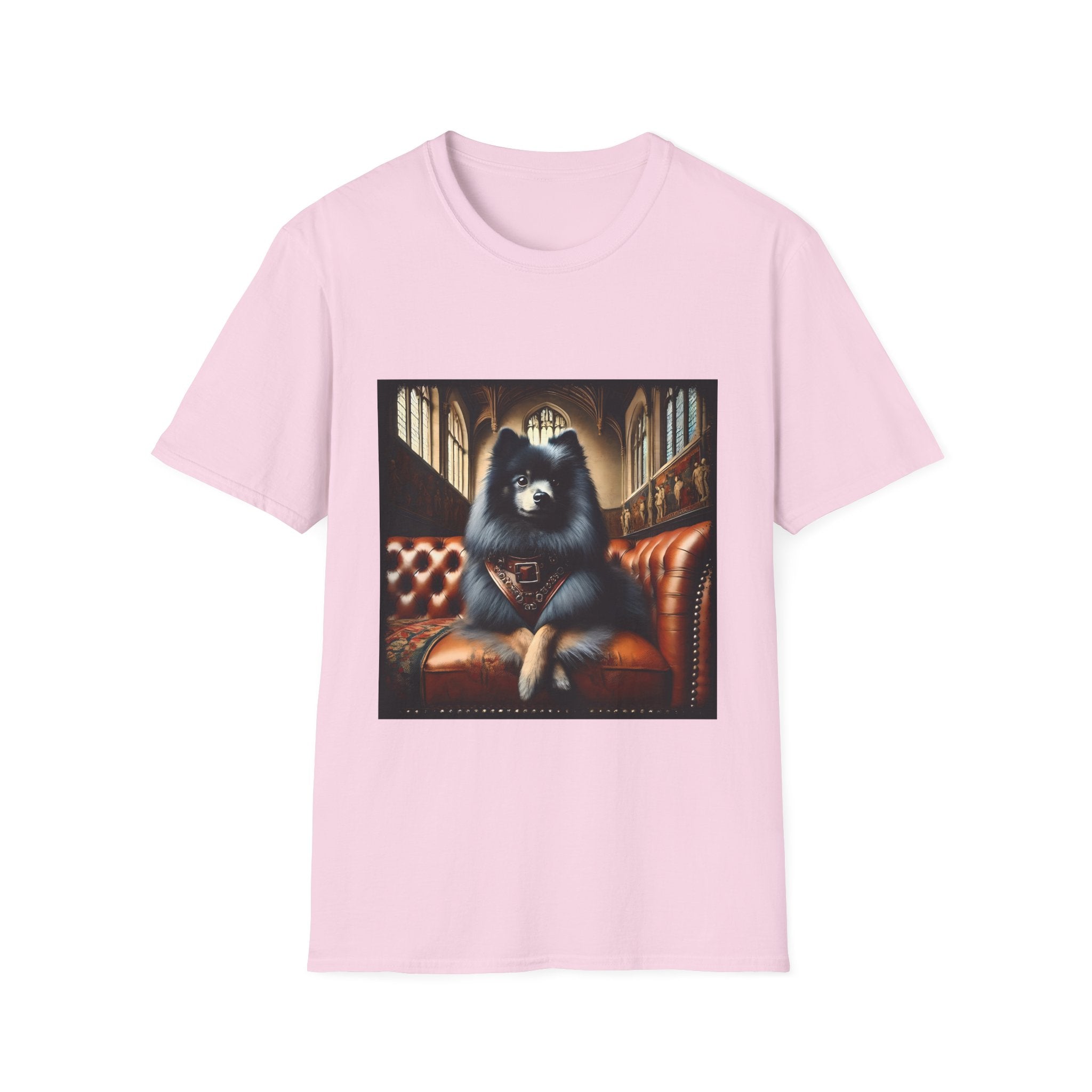 Pomeranian Poised Prince | Unisex Dog T-Shirt