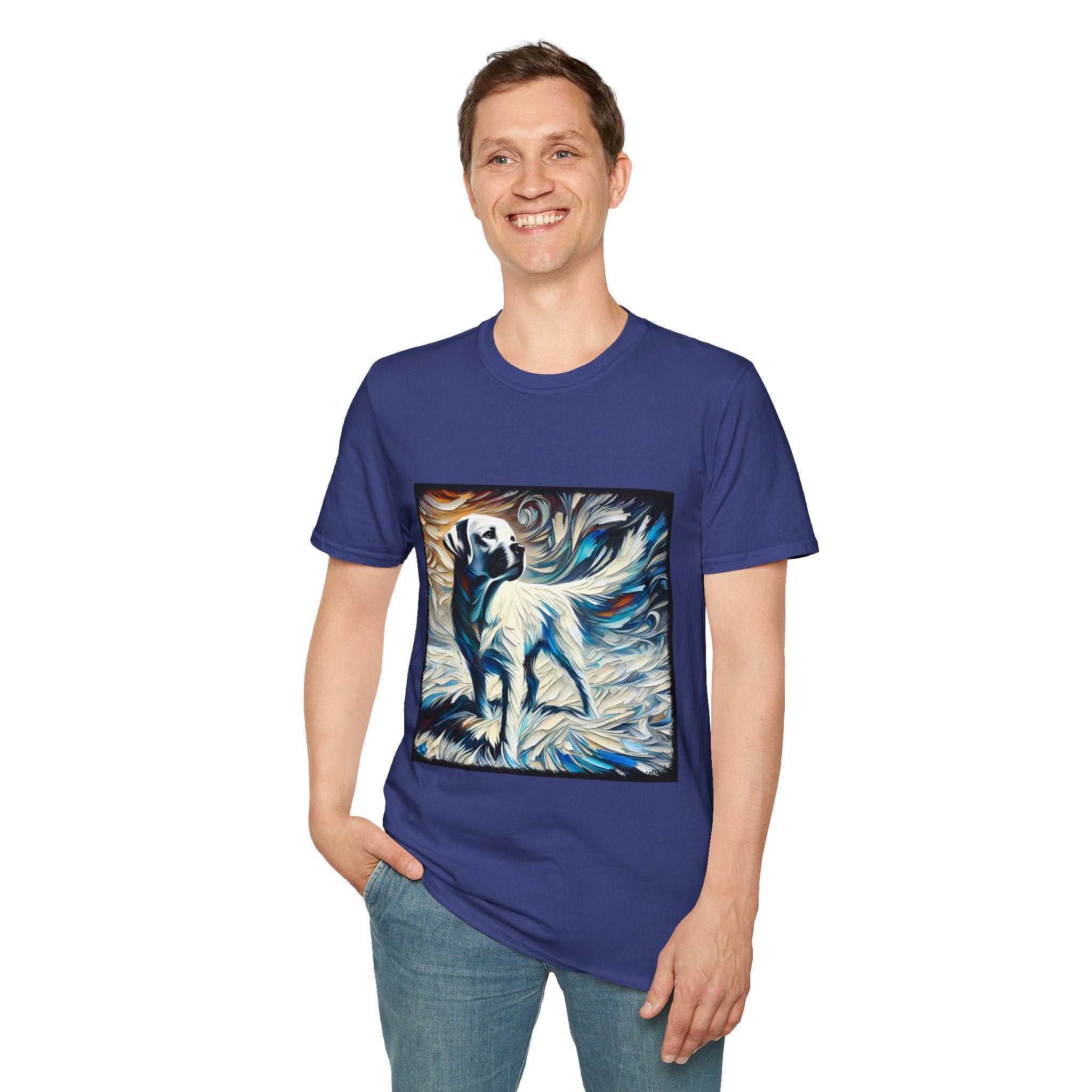 Labrador Retriever Snow Swirl | Unisex Dog T-Shirt
