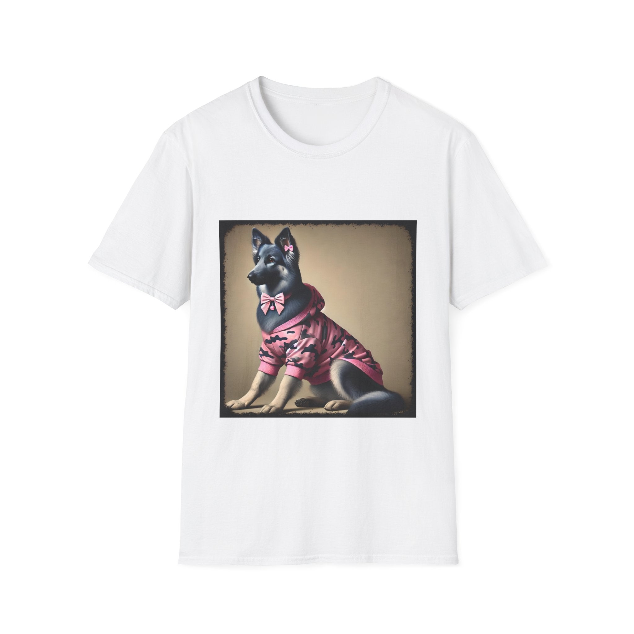 German Shepherd Camo Cutie | Unisex Dog T-Shirt