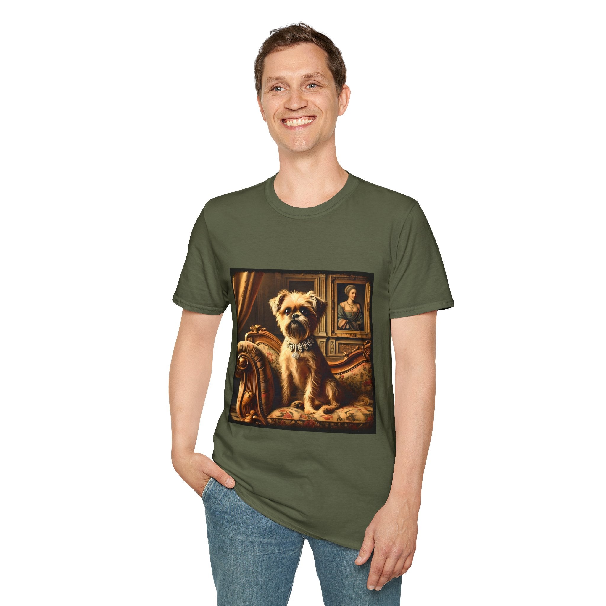 Brussels Griffon Posh Princess | Unisex Dog T-Shirt