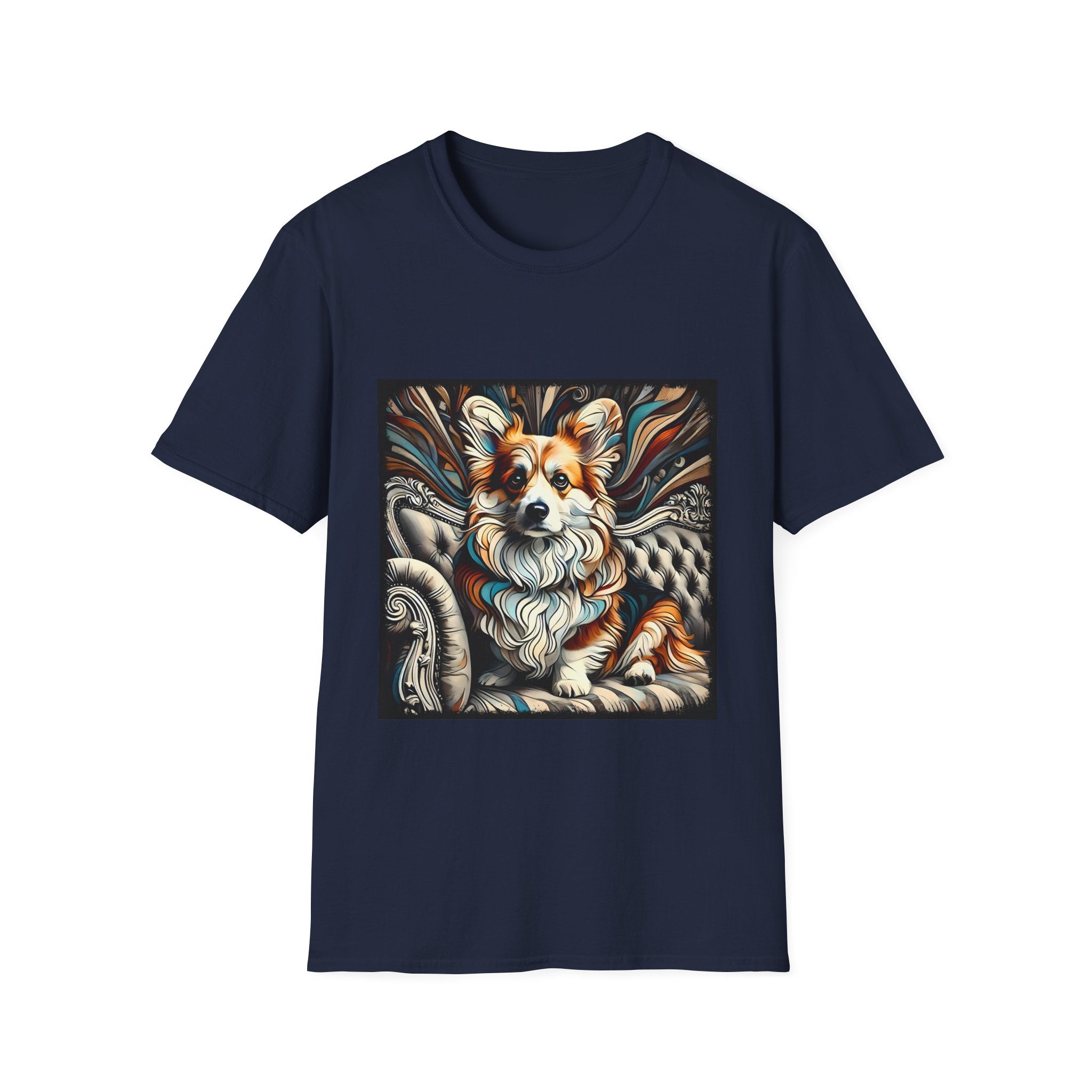 Pembroke Welsh Corgi Earthy Swirl | Unisex Dog T-Shirt