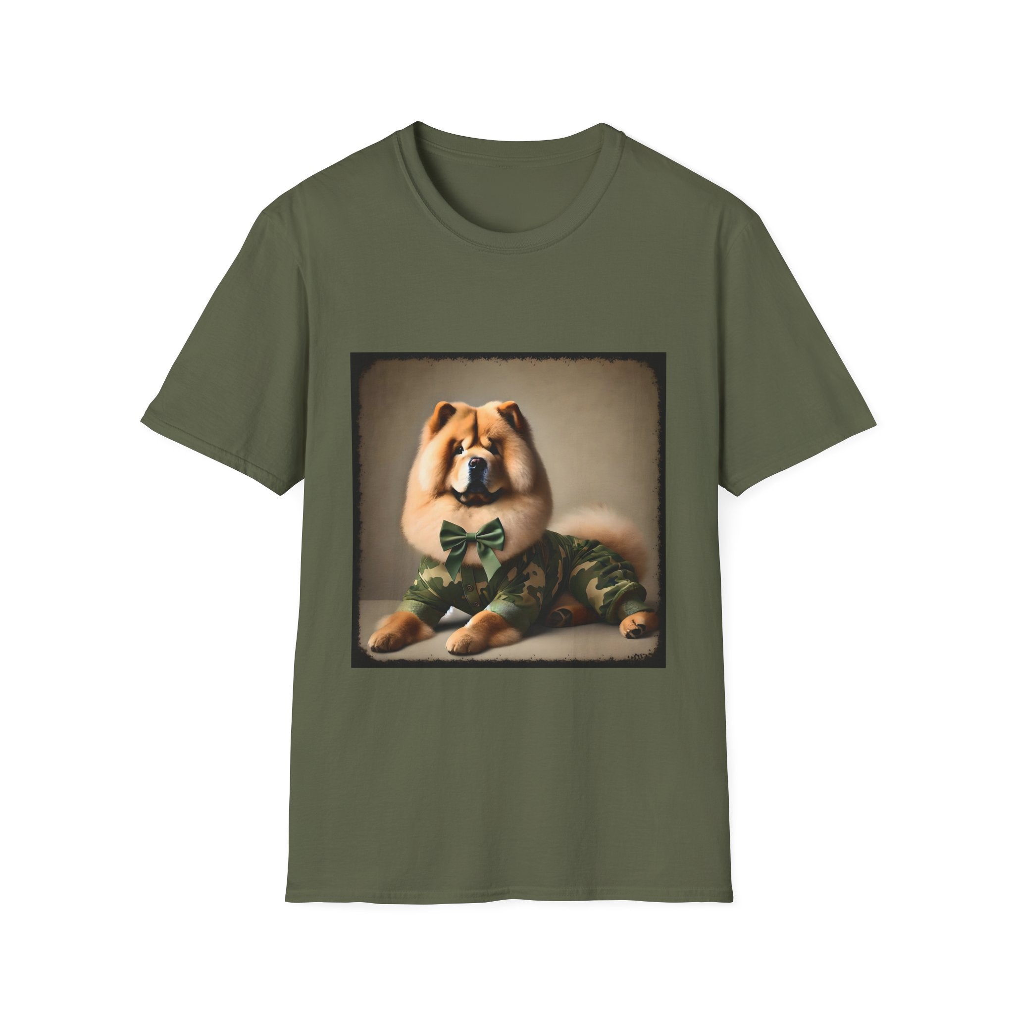 Chow Chow Camo Cutie | Unisex Dog T-Shirt
