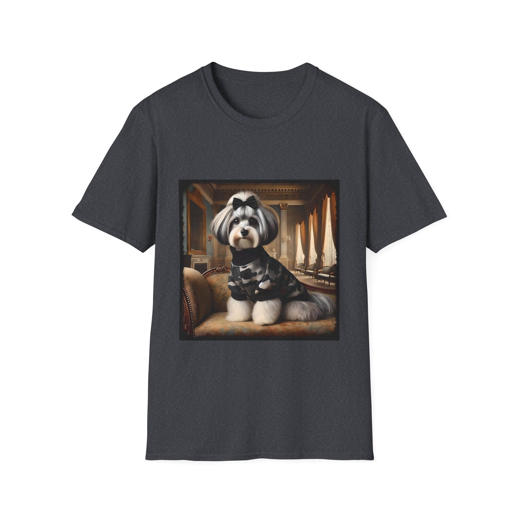 Havanese Posh Camo Cutie |  Unisex Dog T-Shirt