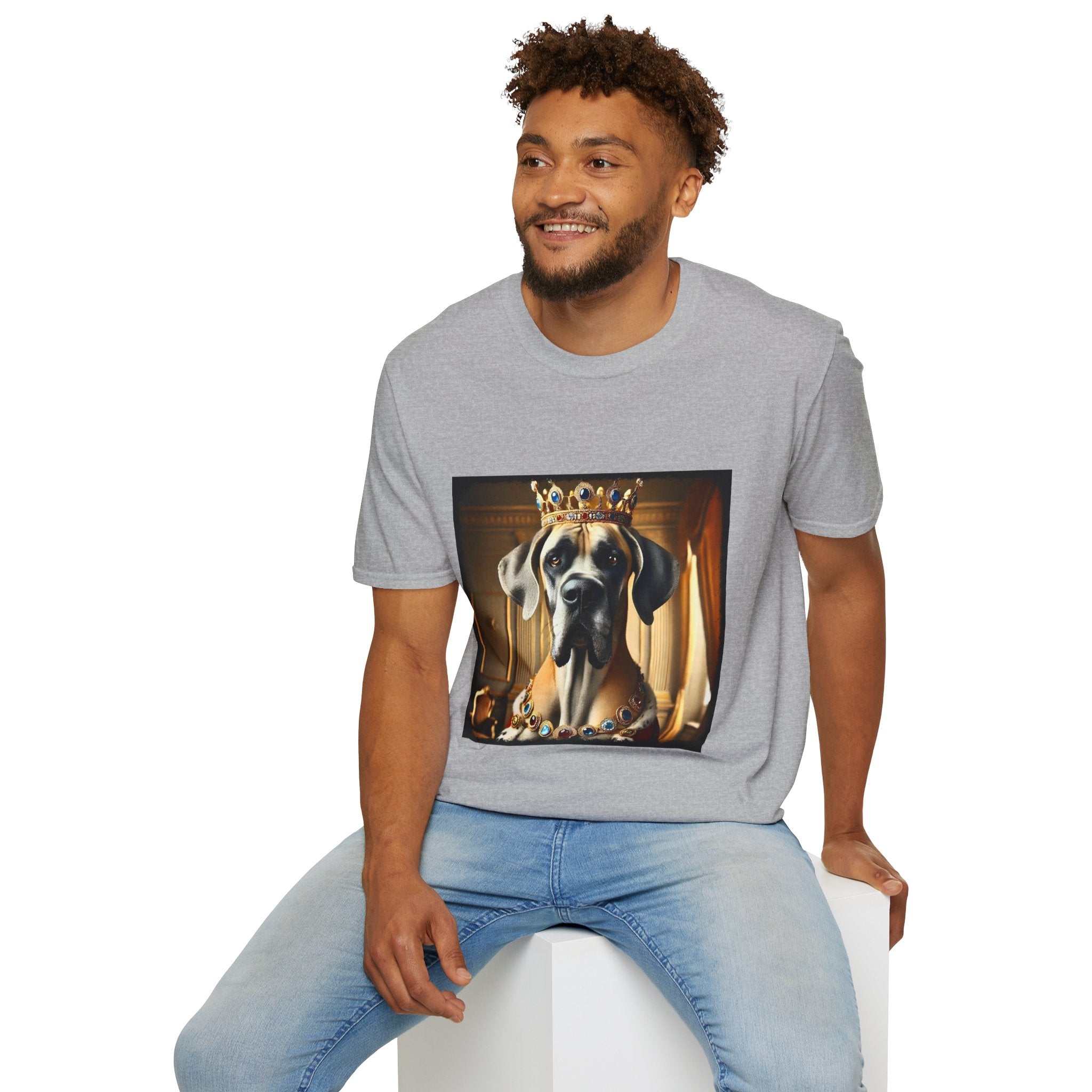 Great Dane Noble Ruler | Unisex Dog T-Shirt