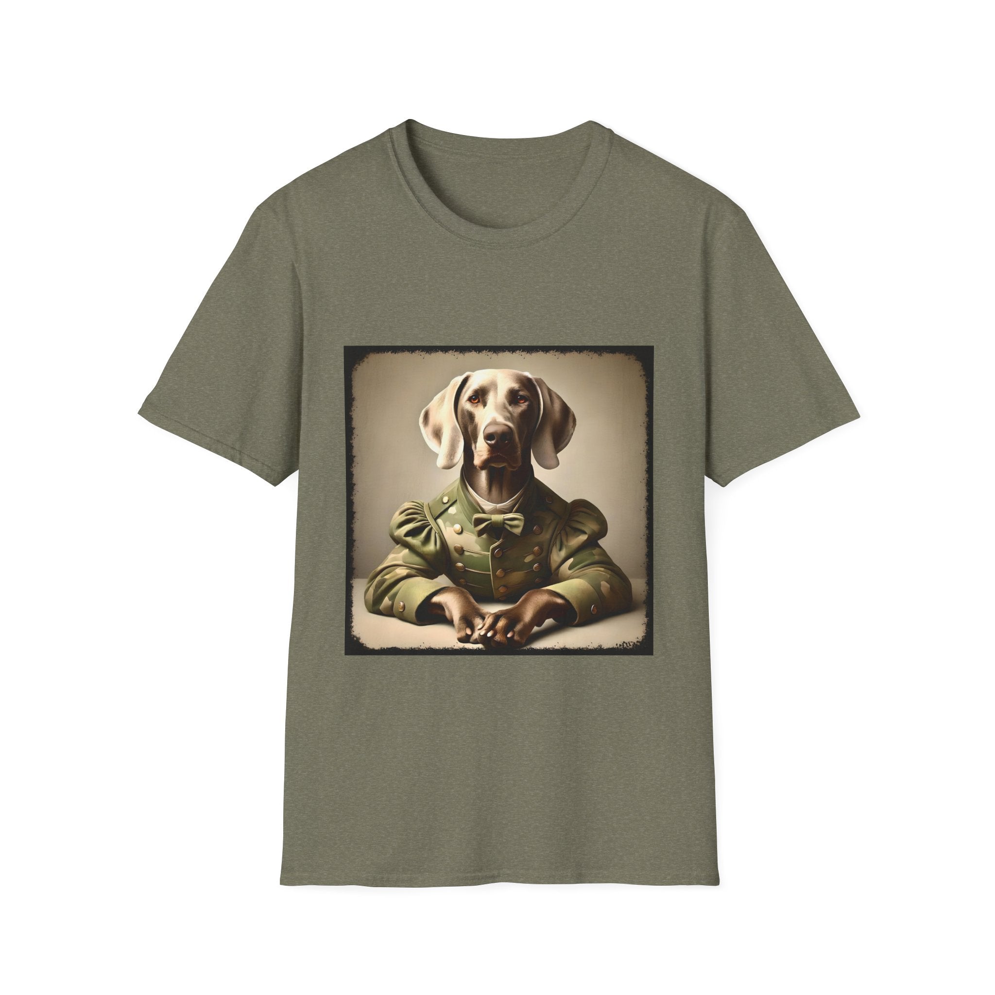 Weimaraner Classic Commander | Unisex Dog T-Shirt