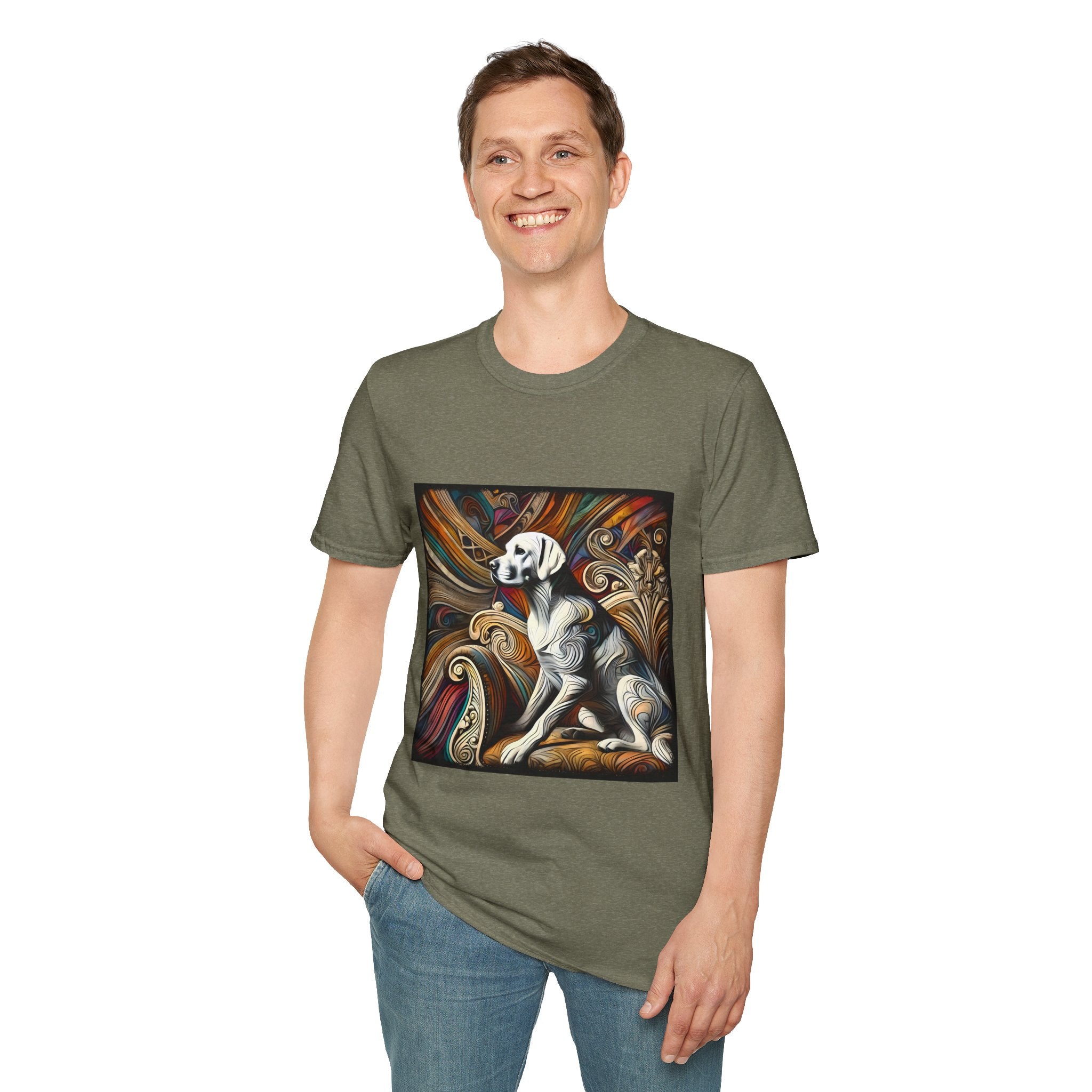 Labrador Retriever Warm Rebel | Unisex Dog T-Shirt