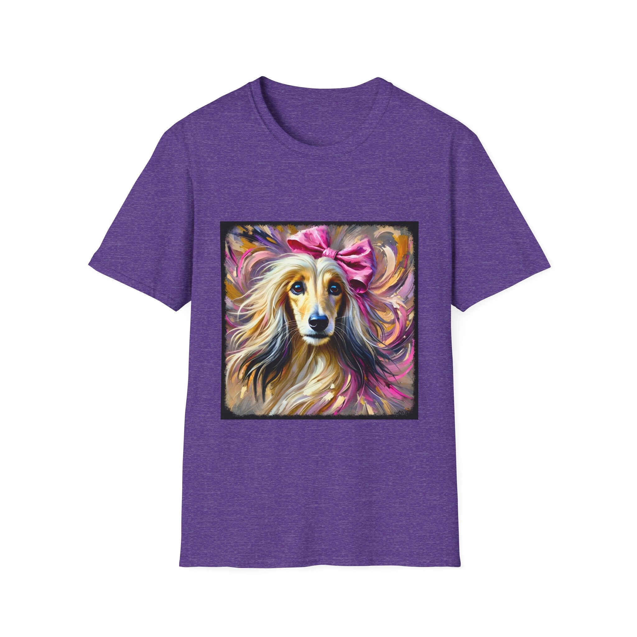 Afghan Hound Vivid Classic | Unisex Dog T-Shirt