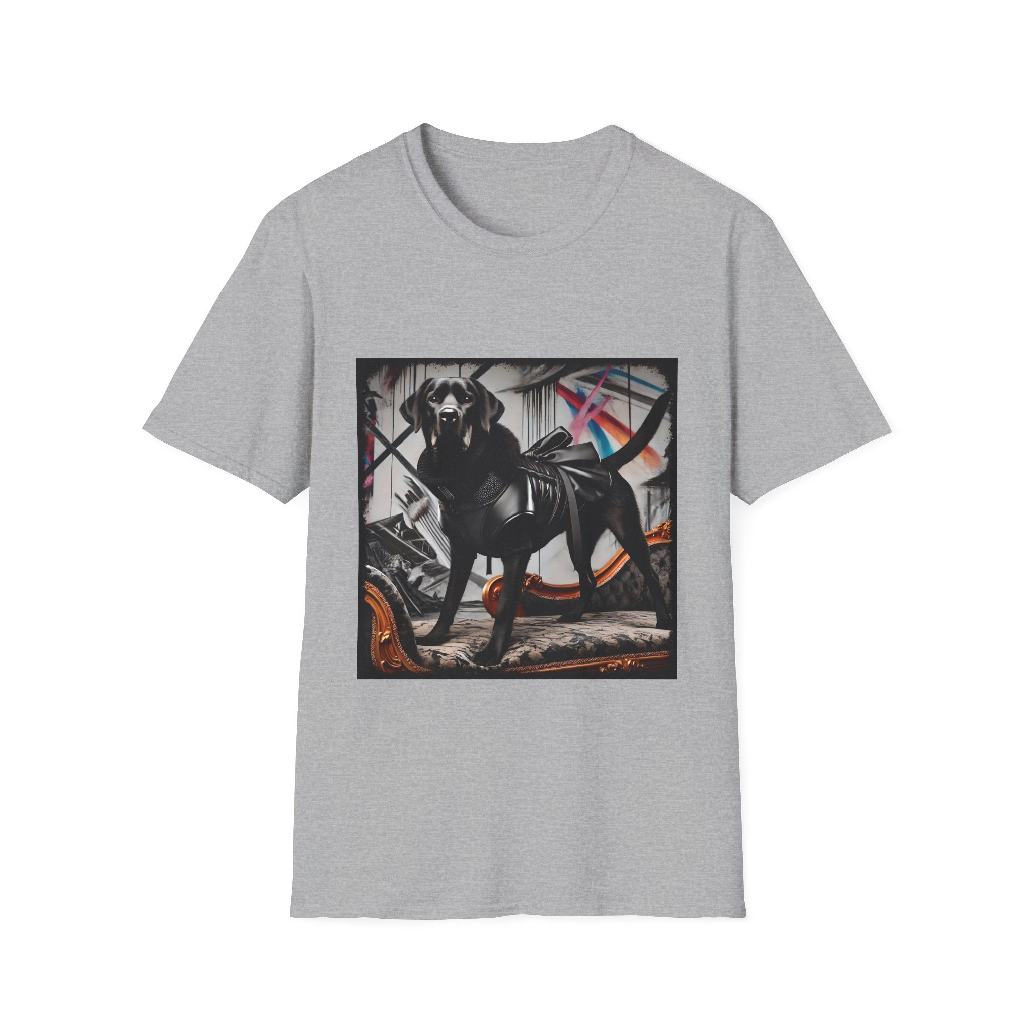 Labrador Retriever Leather Rockette | Unisex Dog T-Shirt