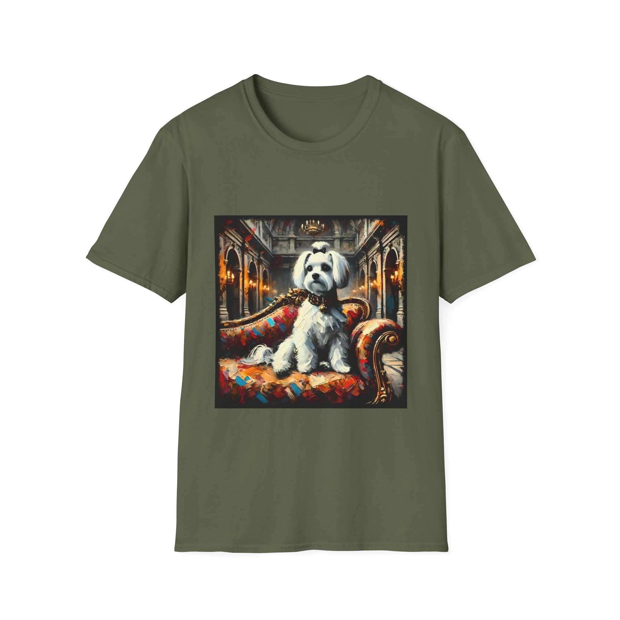 Maltese Bold Classic | Unisex Dog T-Shirt