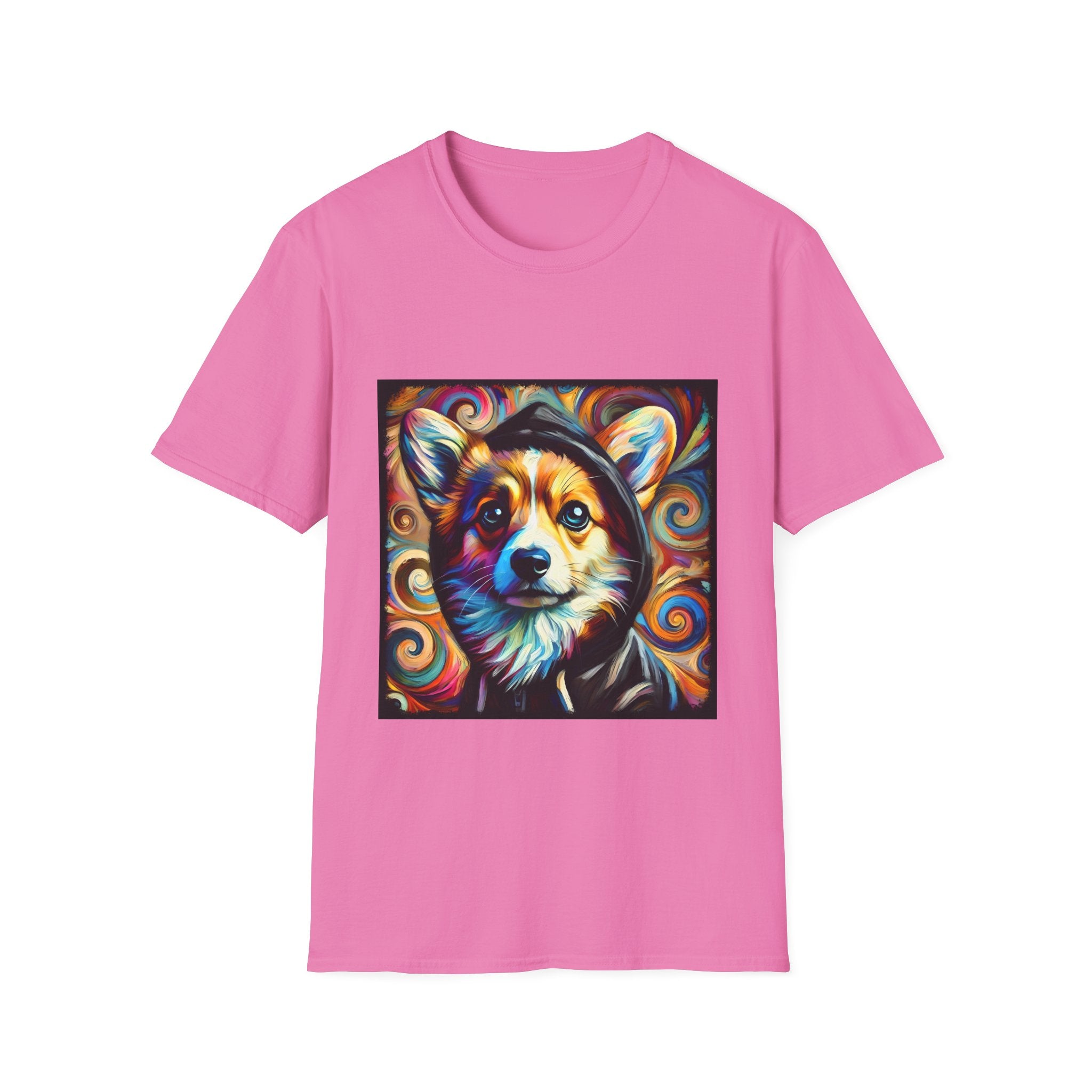Pembroke Welsh Corgi Relaxed Swirl | Unisex Dog T-Shirt