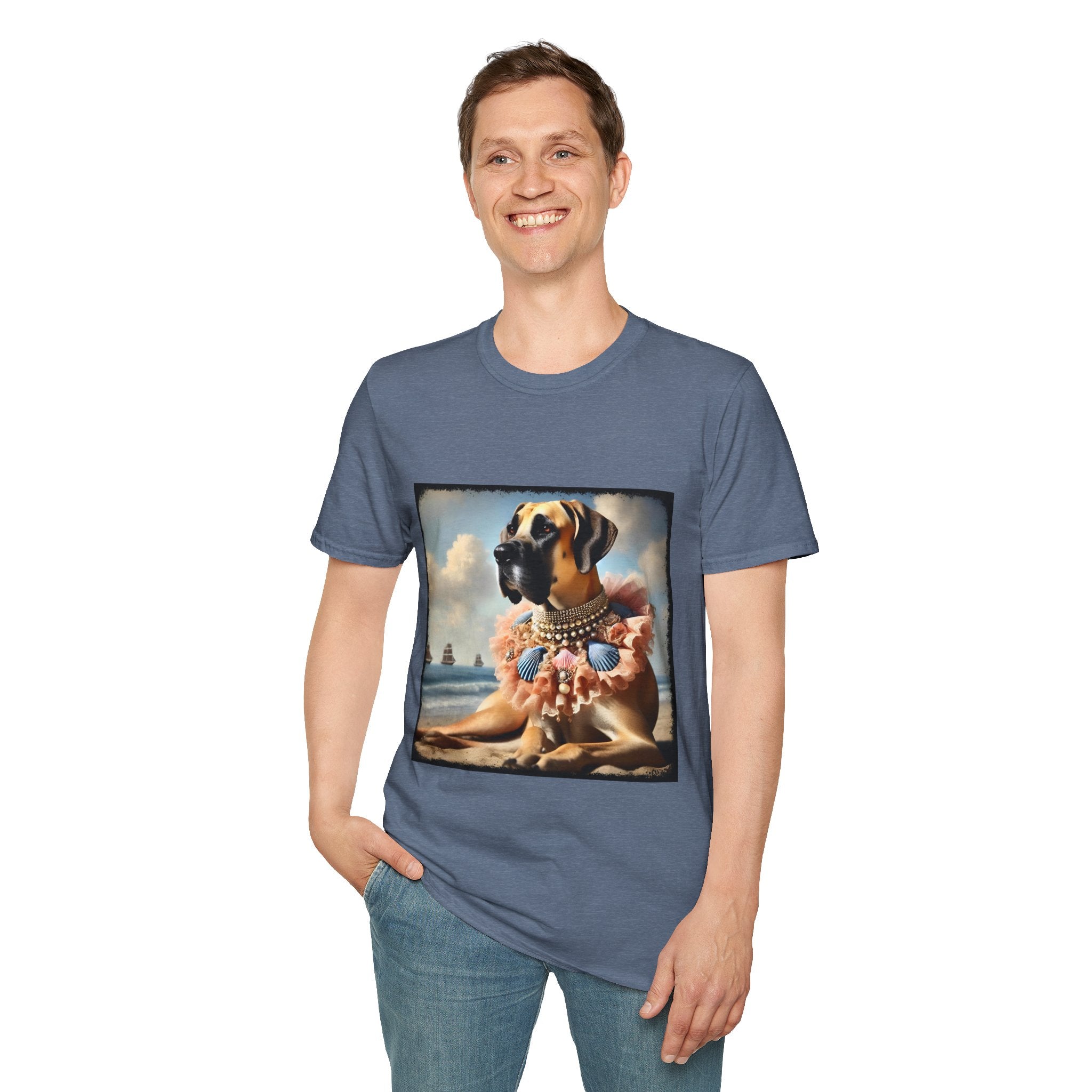 Great Dane Seaside Queen | Unisex Dog T-Shirt