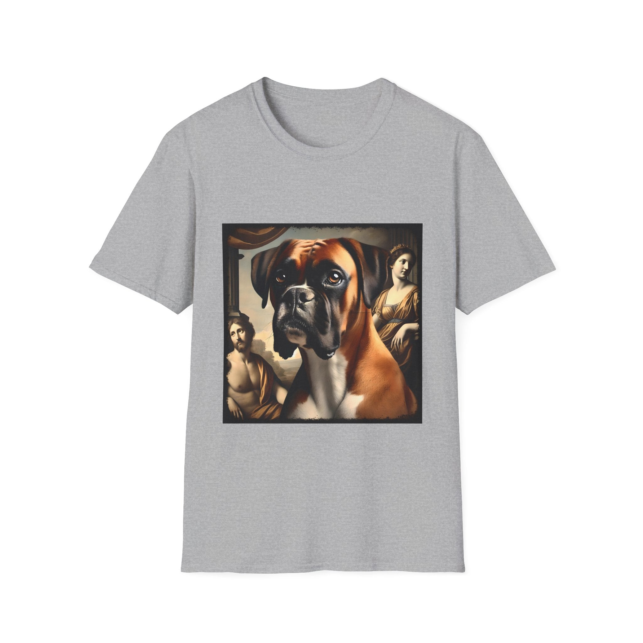 Boxer Posh Portrait | Unisex Dog T-Shirt