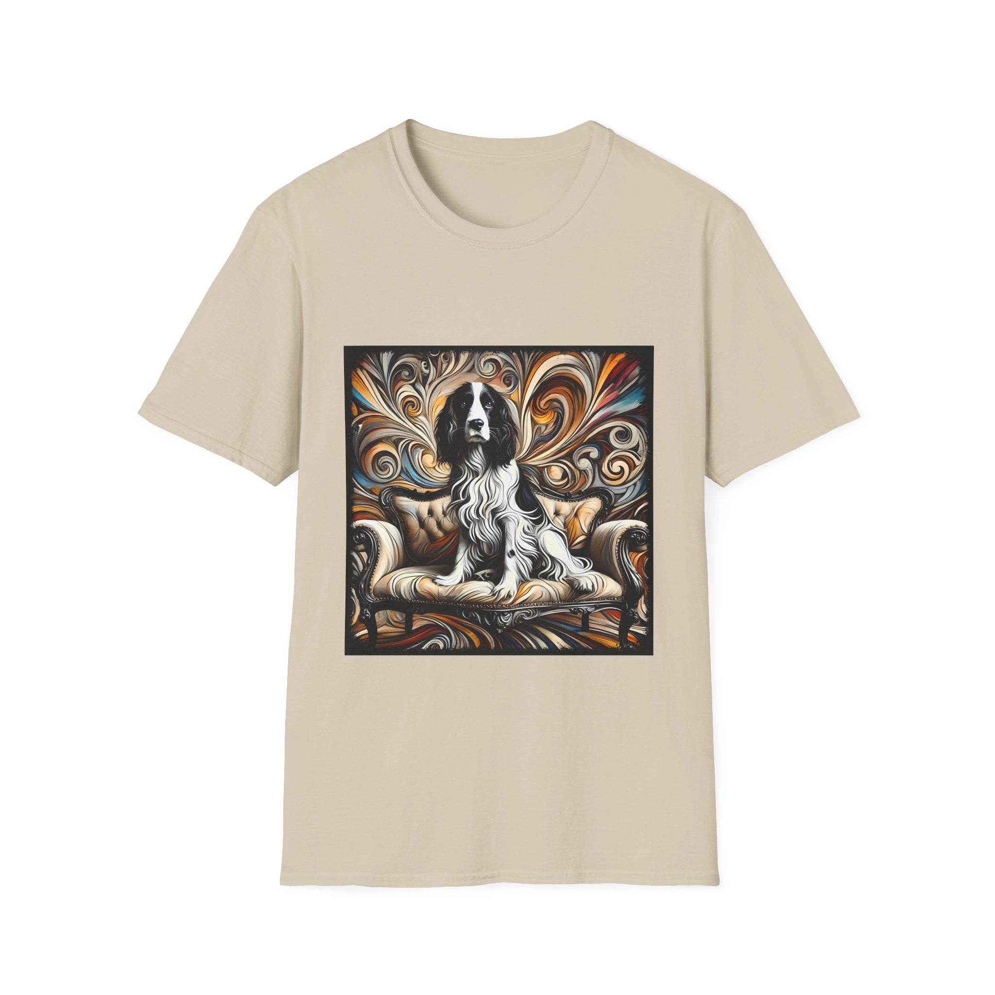 English Springer Spaniel Warm Swirl | Unisex Dog T-Shirt
