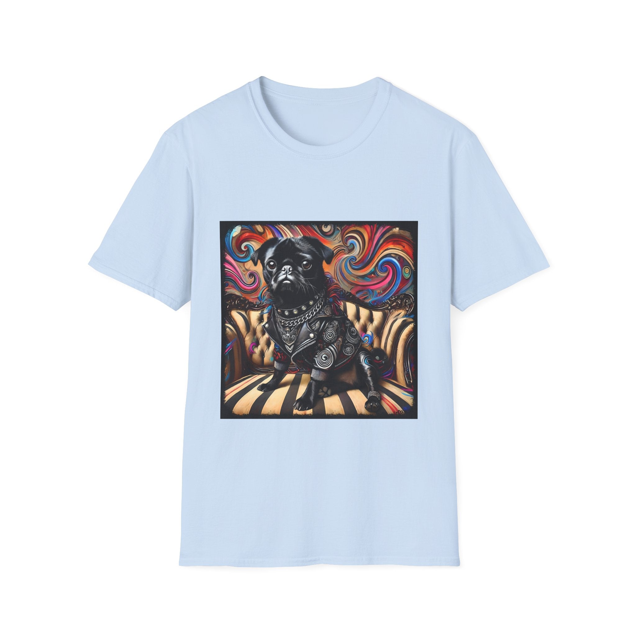 Pug Bold Rebel | Unisex Dog T-Shirt
