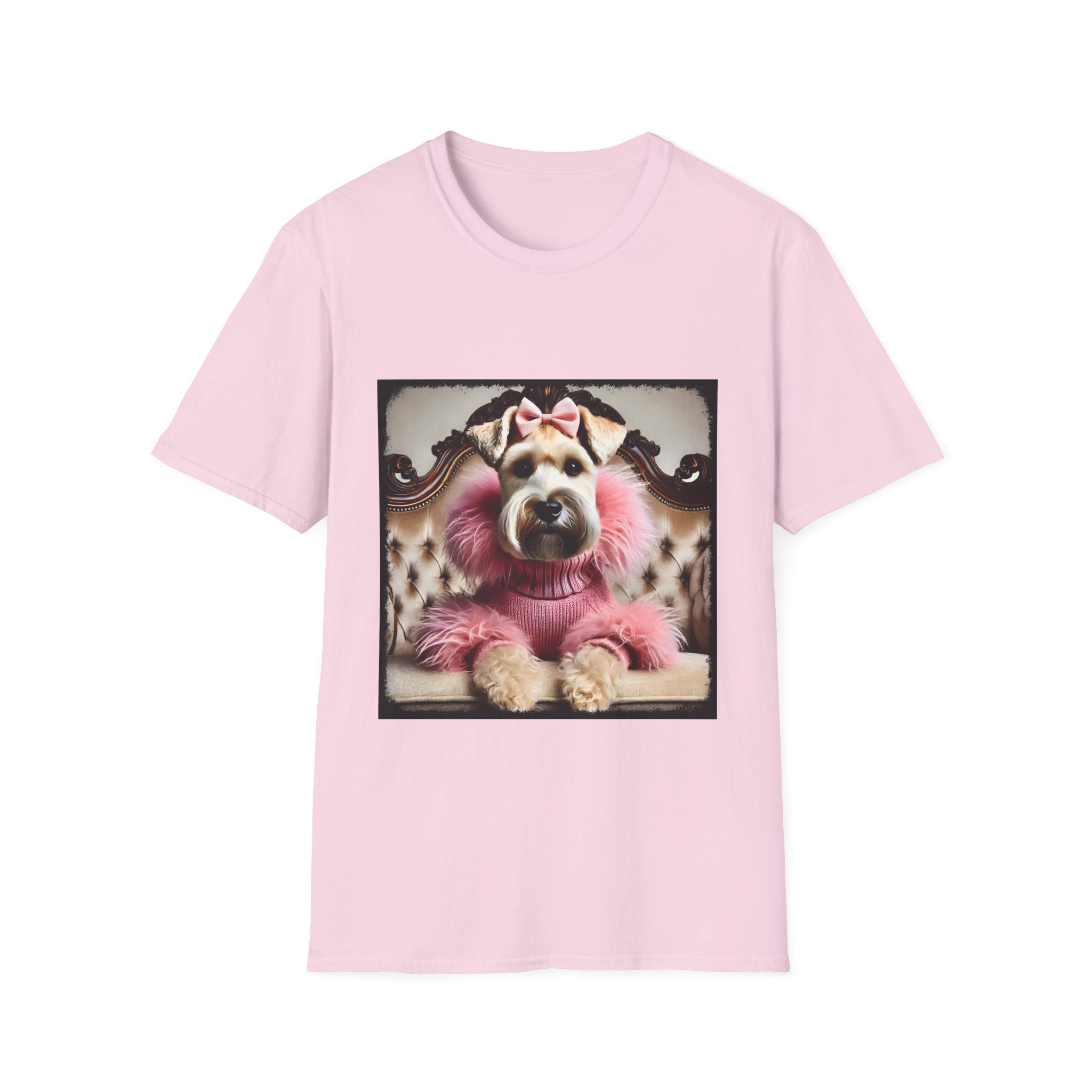 Wheaten Terrier Pink Diva | Unisex Dog T-Shirt