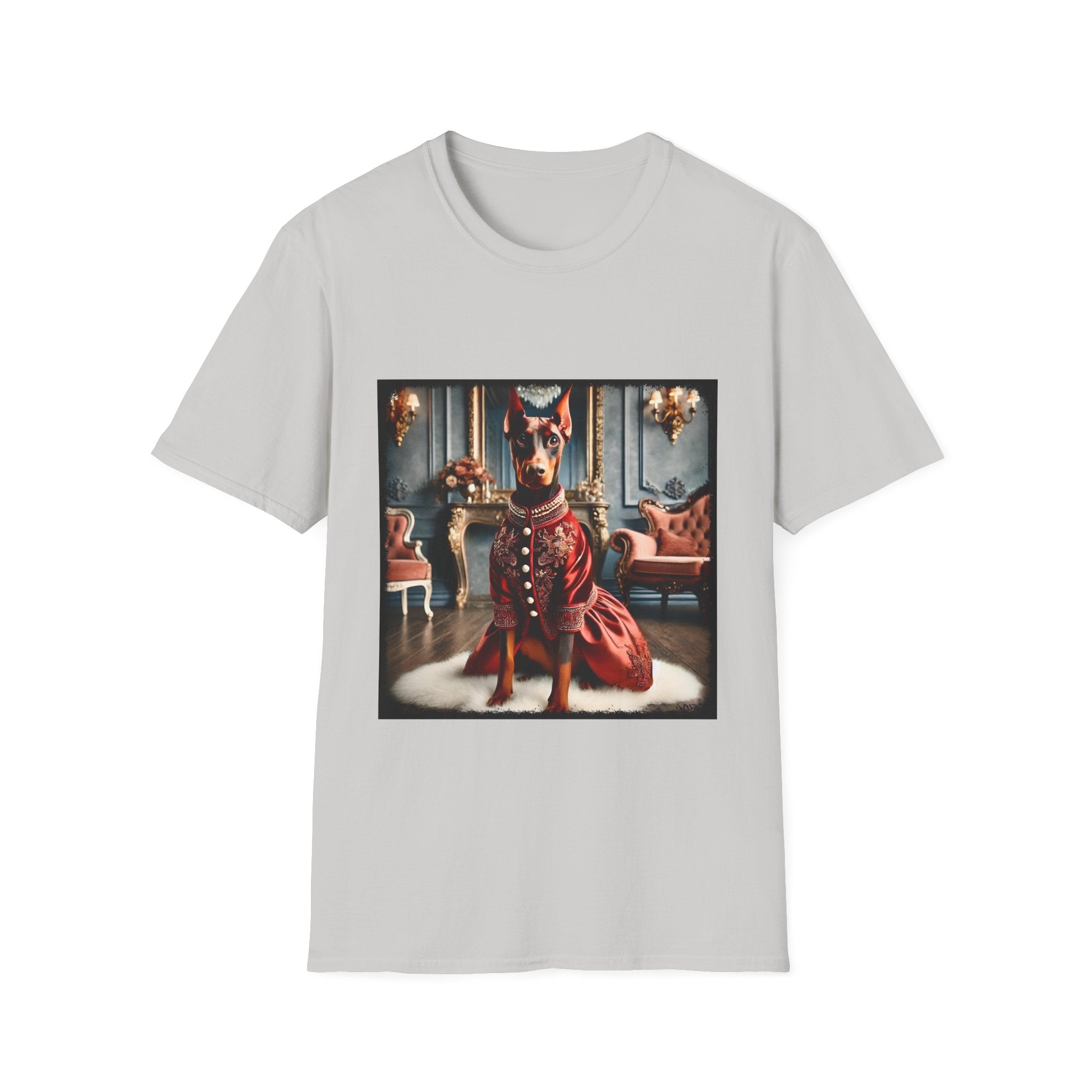 Doberman Pinscher Crimson Cutie | Unisex Dog T-Shirt