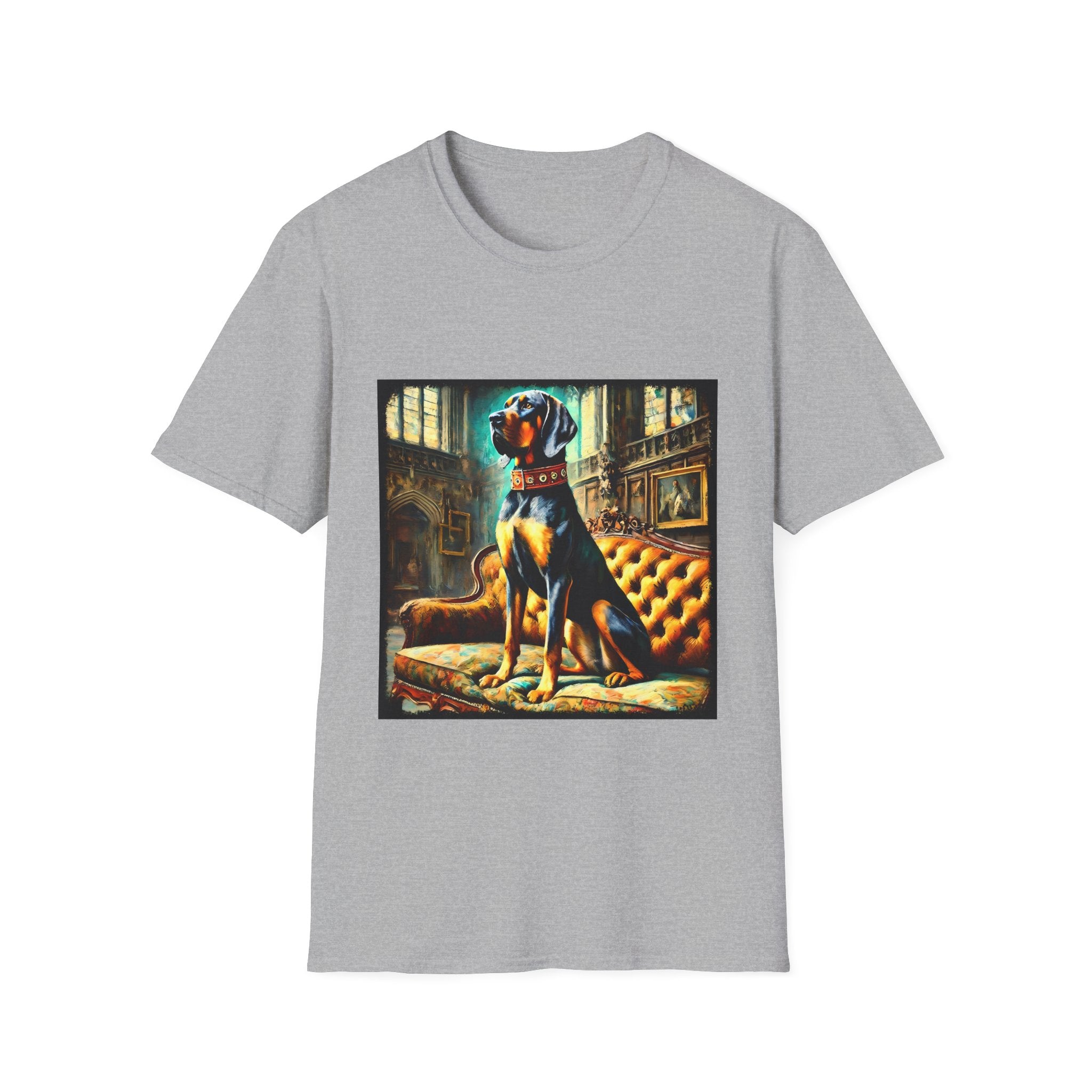 Coonhound Casual Royalty | Unisex Dog T-Shirt