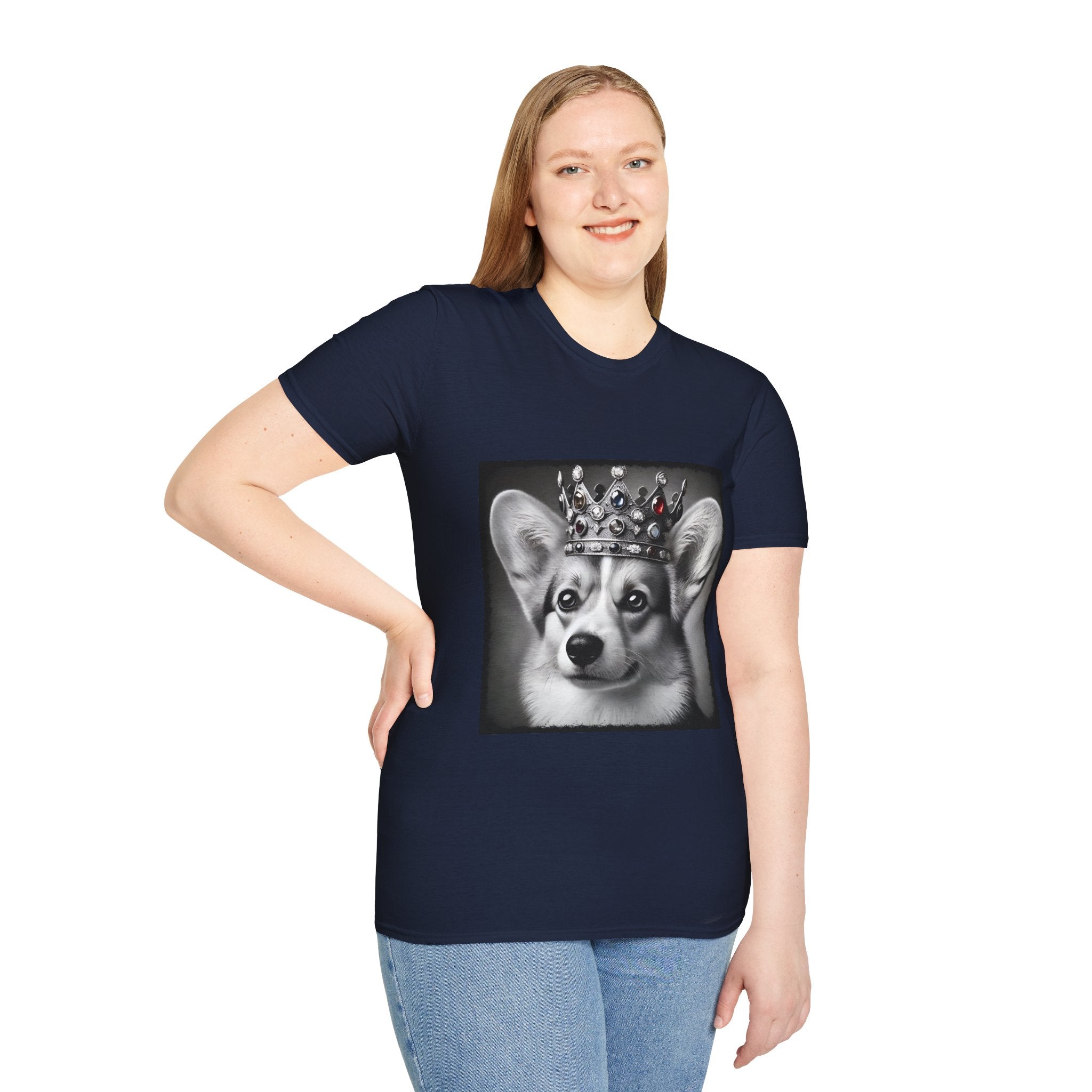 Pembroke Welsh Corgi Royal Bark | Unisex Dog T-Shirt