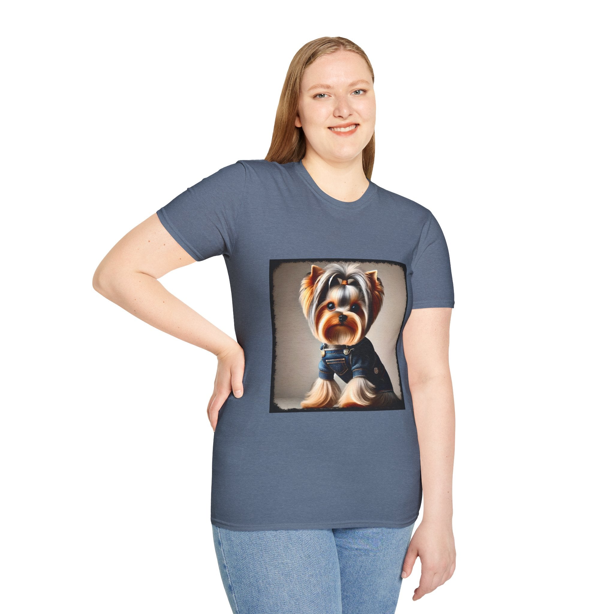 Yorkshire Terrier Jean Babe | Unisex Dog T-Shirt