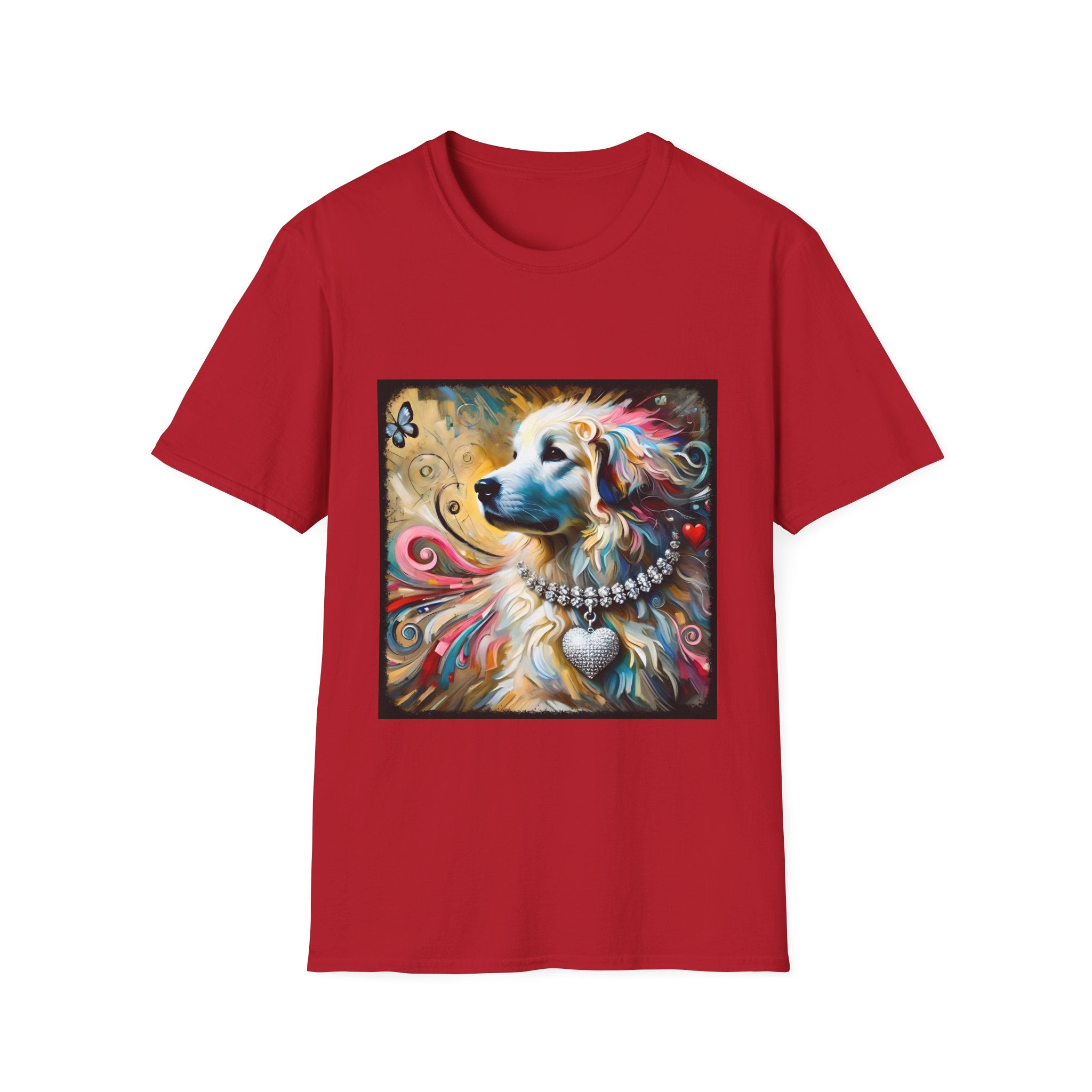 Great Pyrenees Blissful Swirl | Unisex Dog T-Shirt