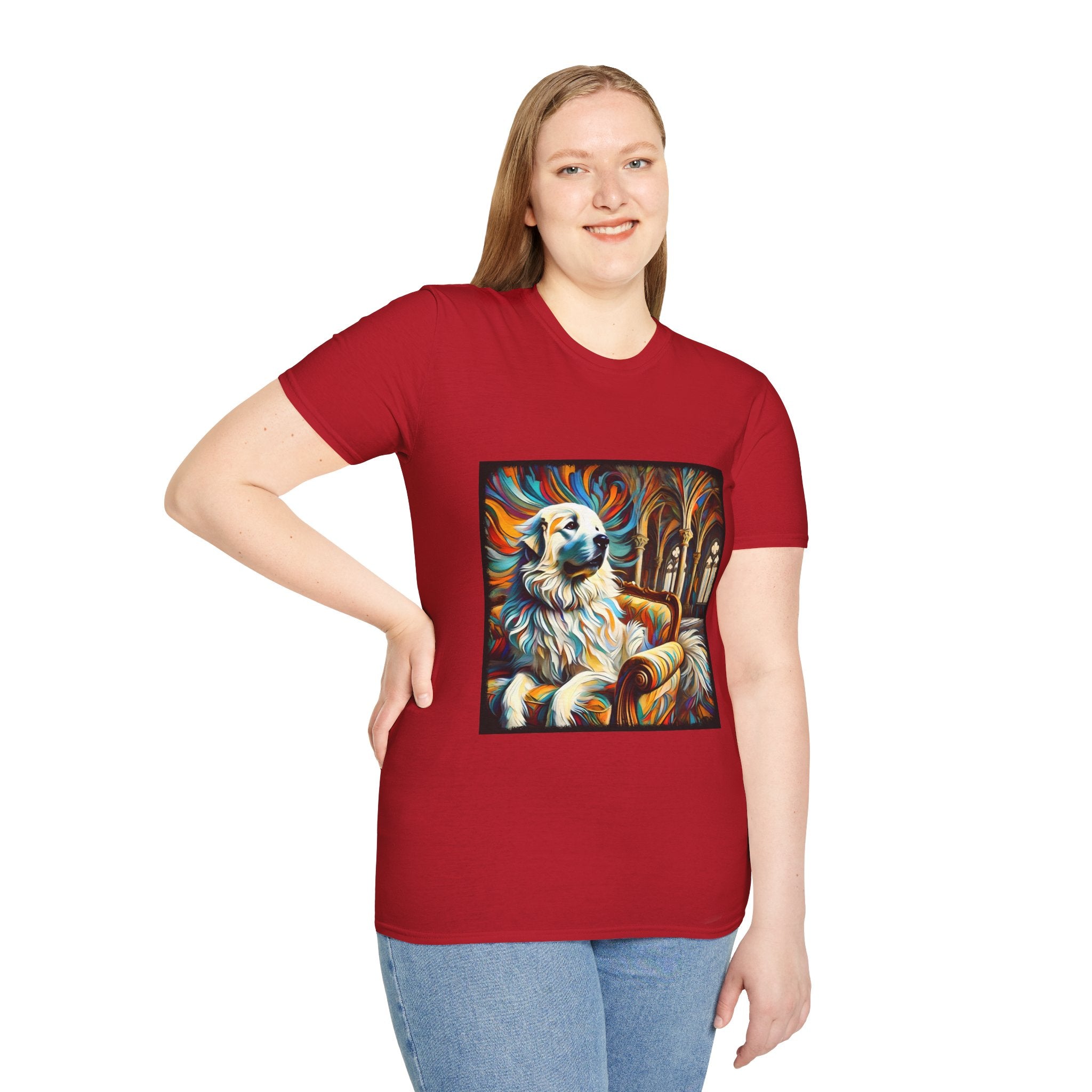 Great Pyrenees Bold Swirl | Unisex Dog T-Shirt